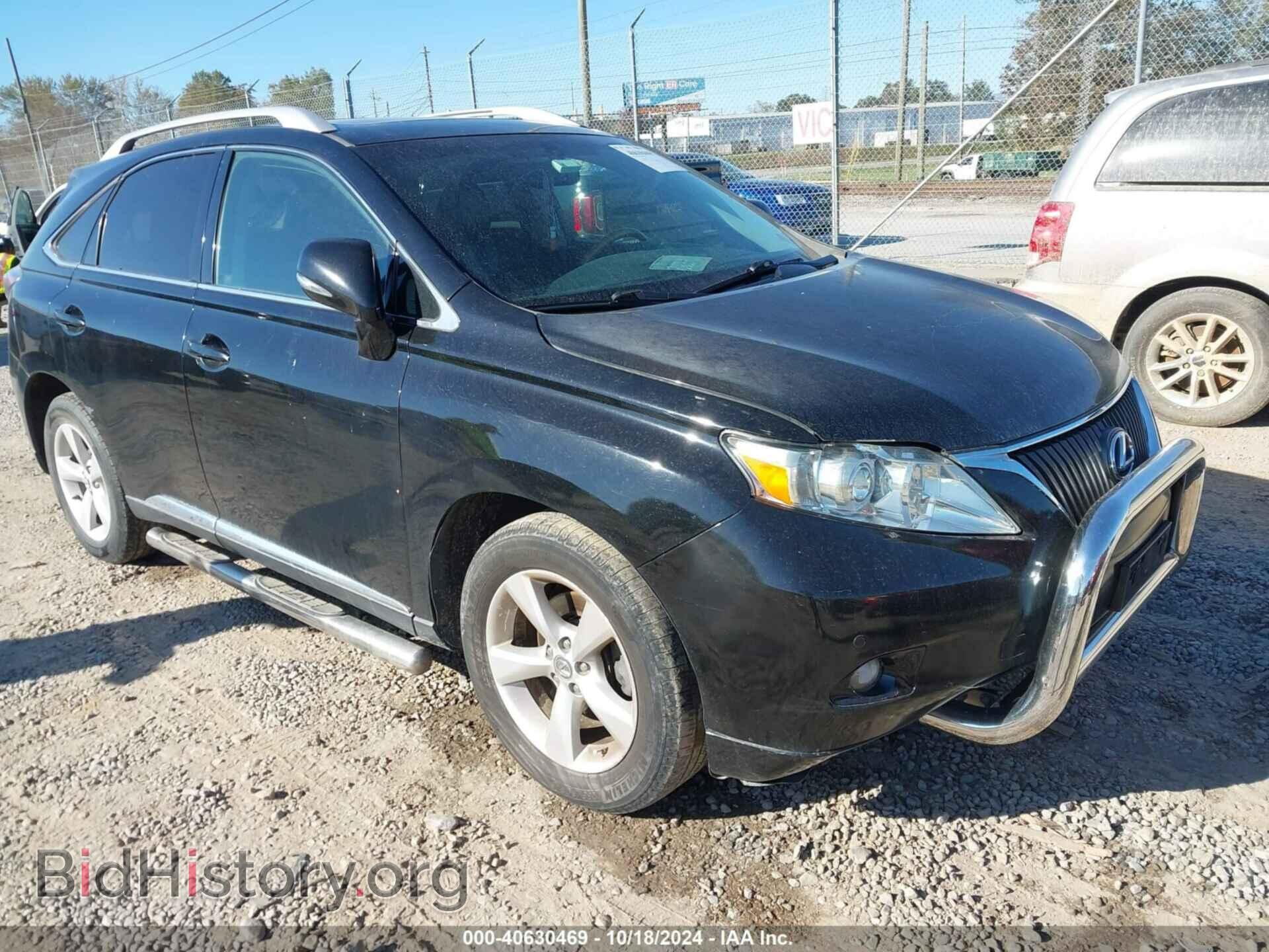 Photo 2T2BK1BA0BC109223 - LEXUS RX 350 2011