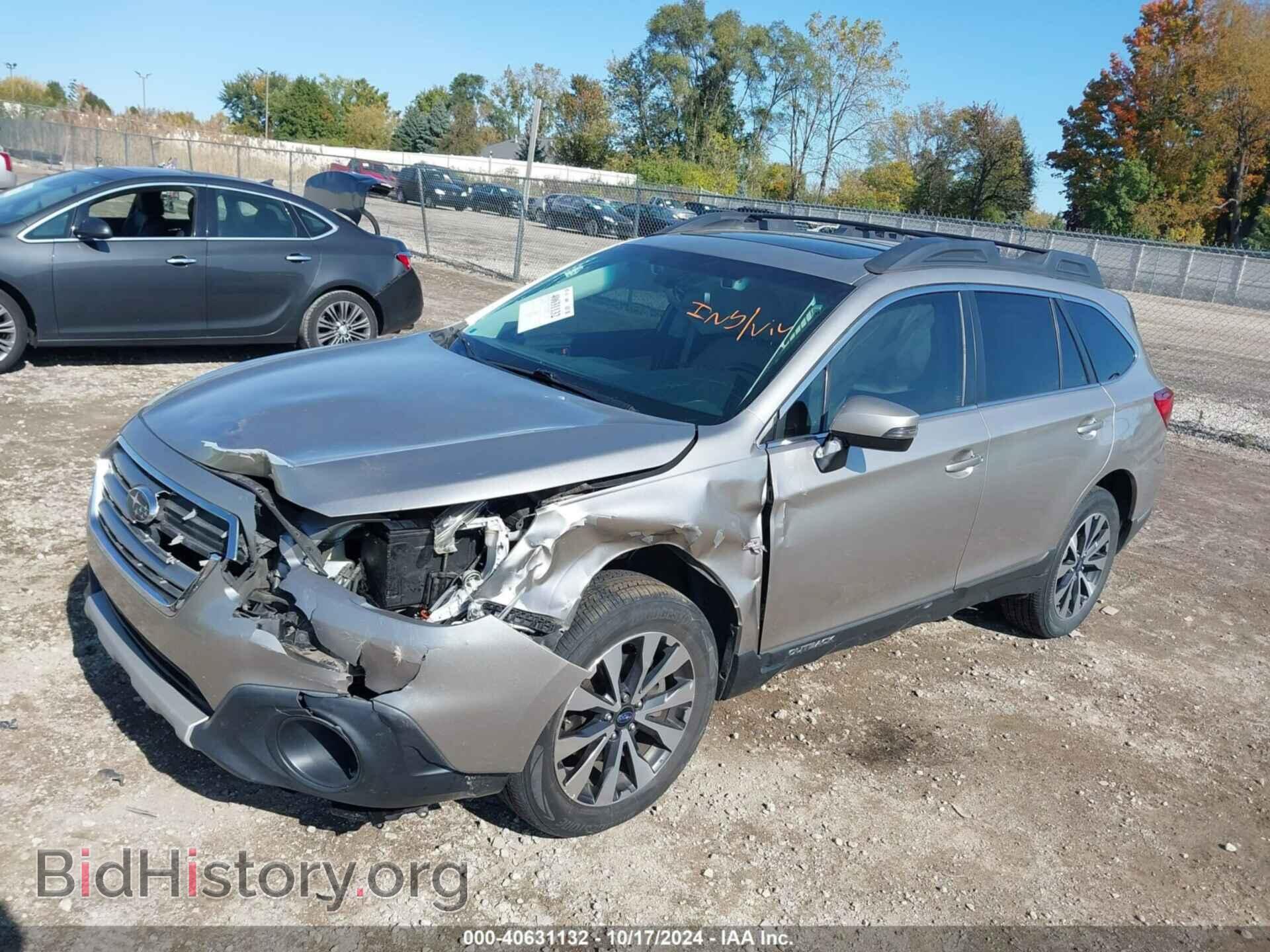 2016 SUBARU OUTBACK - VIN: 4S4BSBNC9G3254070 - Фото 2