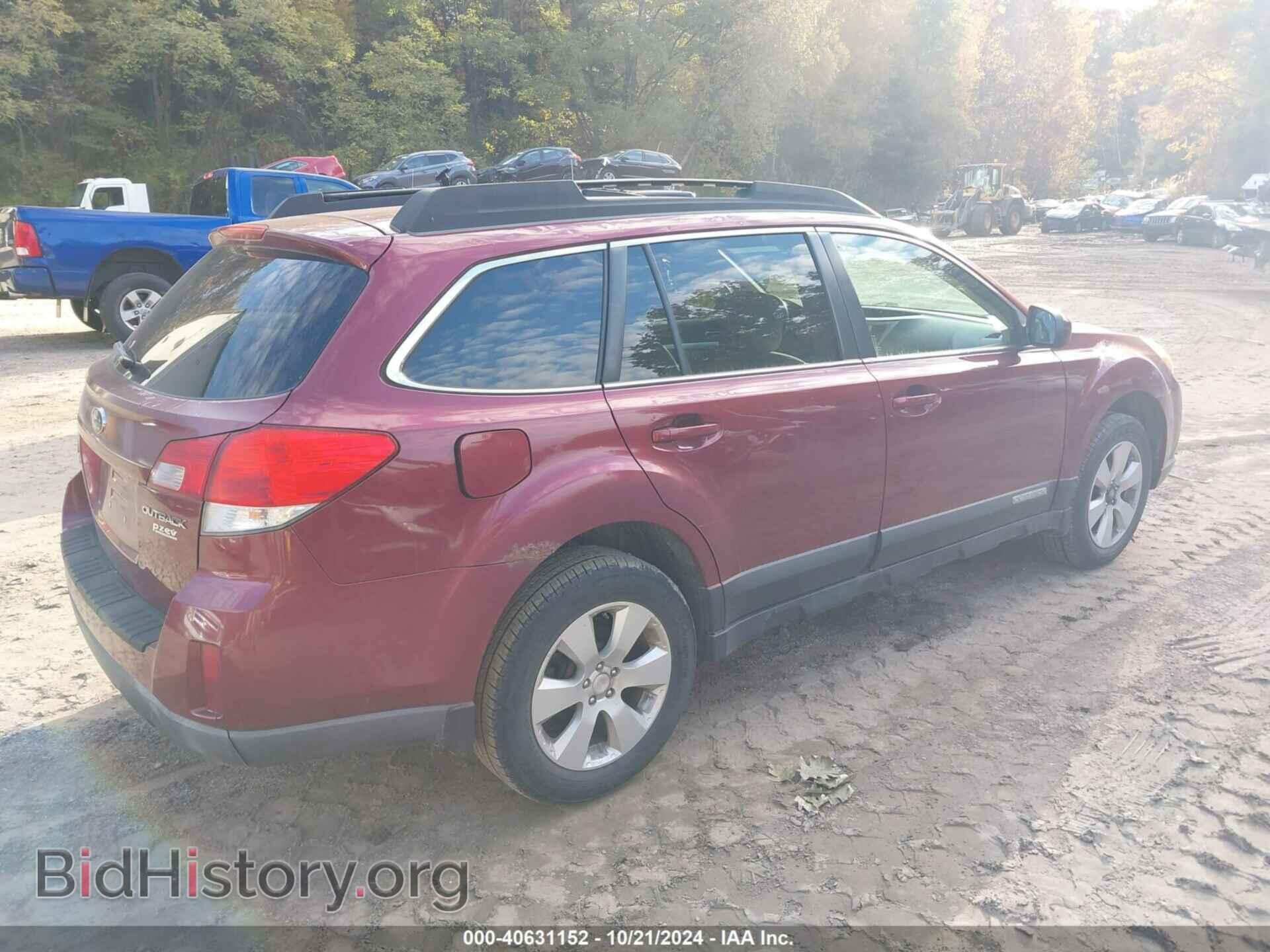 2011 SUBARU OUTBACK - VIN: 4S4BRBCC5B1316292 - Фото 4