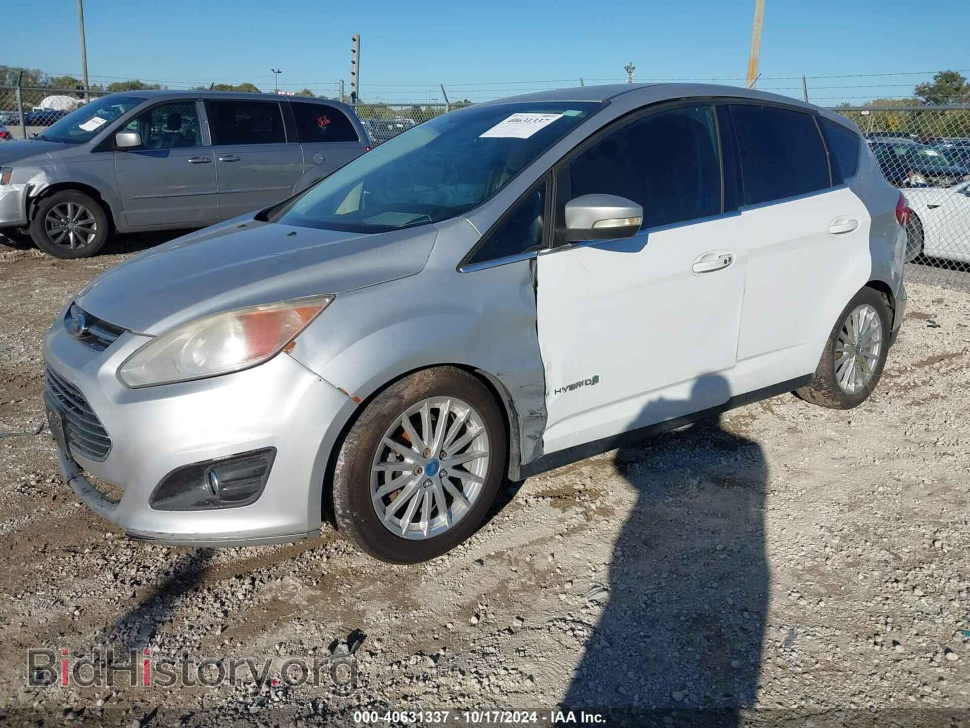 2013 FORD C-MAX HYBRID - VIN: 1FADP5BU8DL528227 - Фото 2