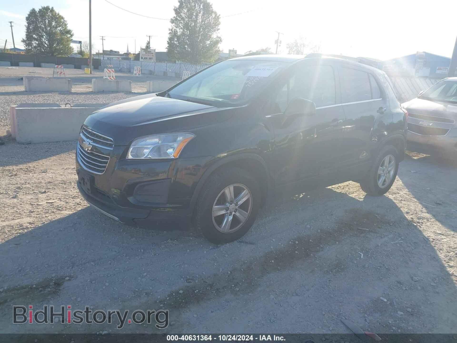2016 CHEVROLET TRAX - VIN: KL7CJPSB2GB734989 - Фото 2