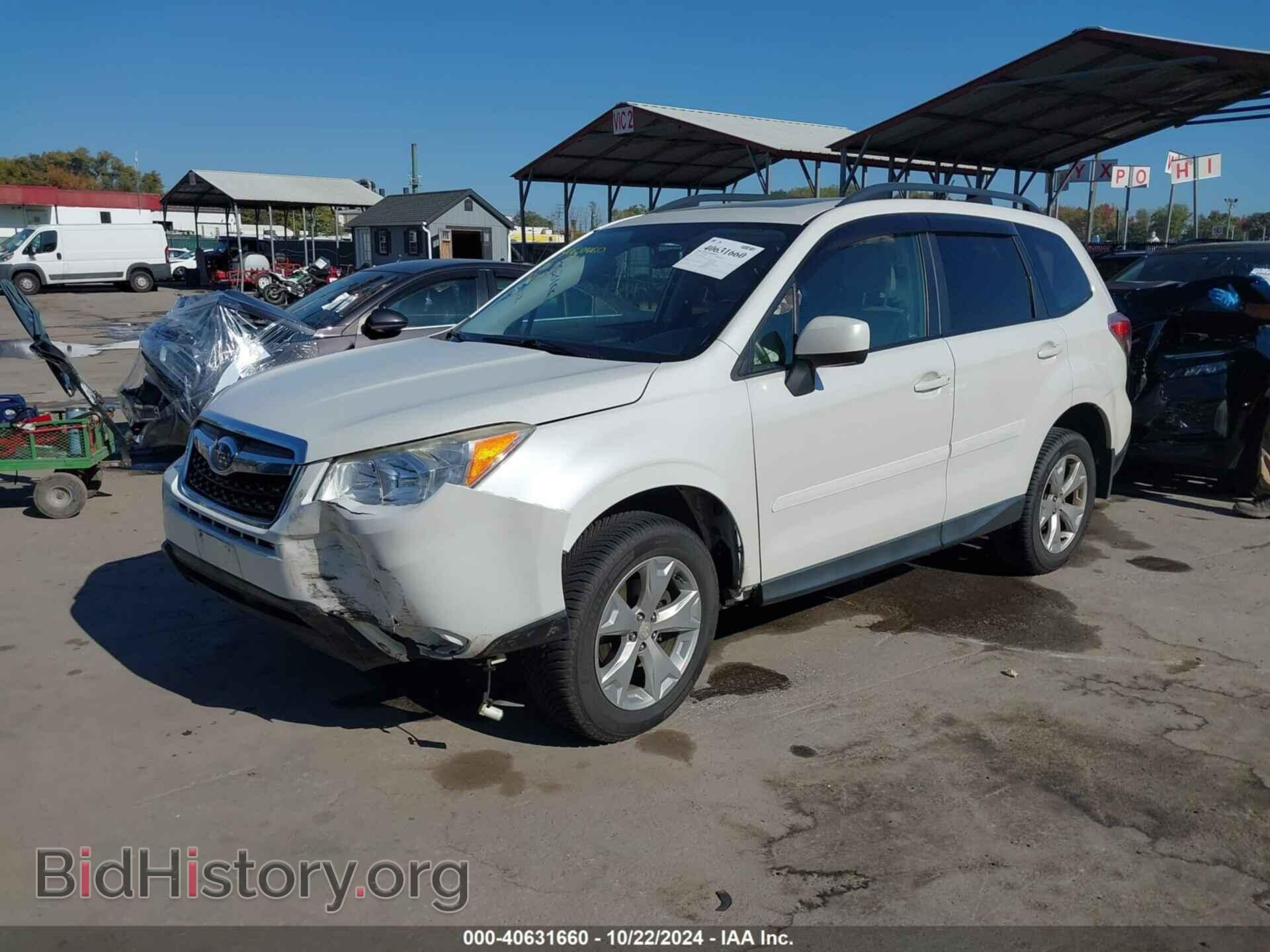 2014 SUBARU FORESTER - VIN: JF2SJAEC8EH432666 - Фото 2