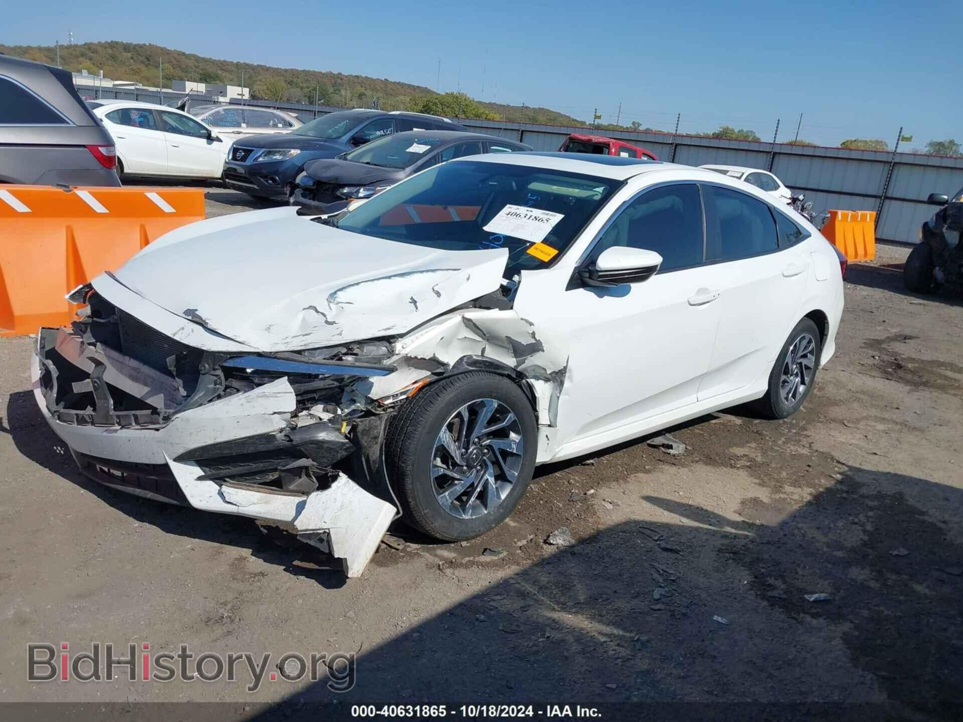 2018 HONDA CIVIC - VIN: 2HGFC2F71JH501916 - Фото 2