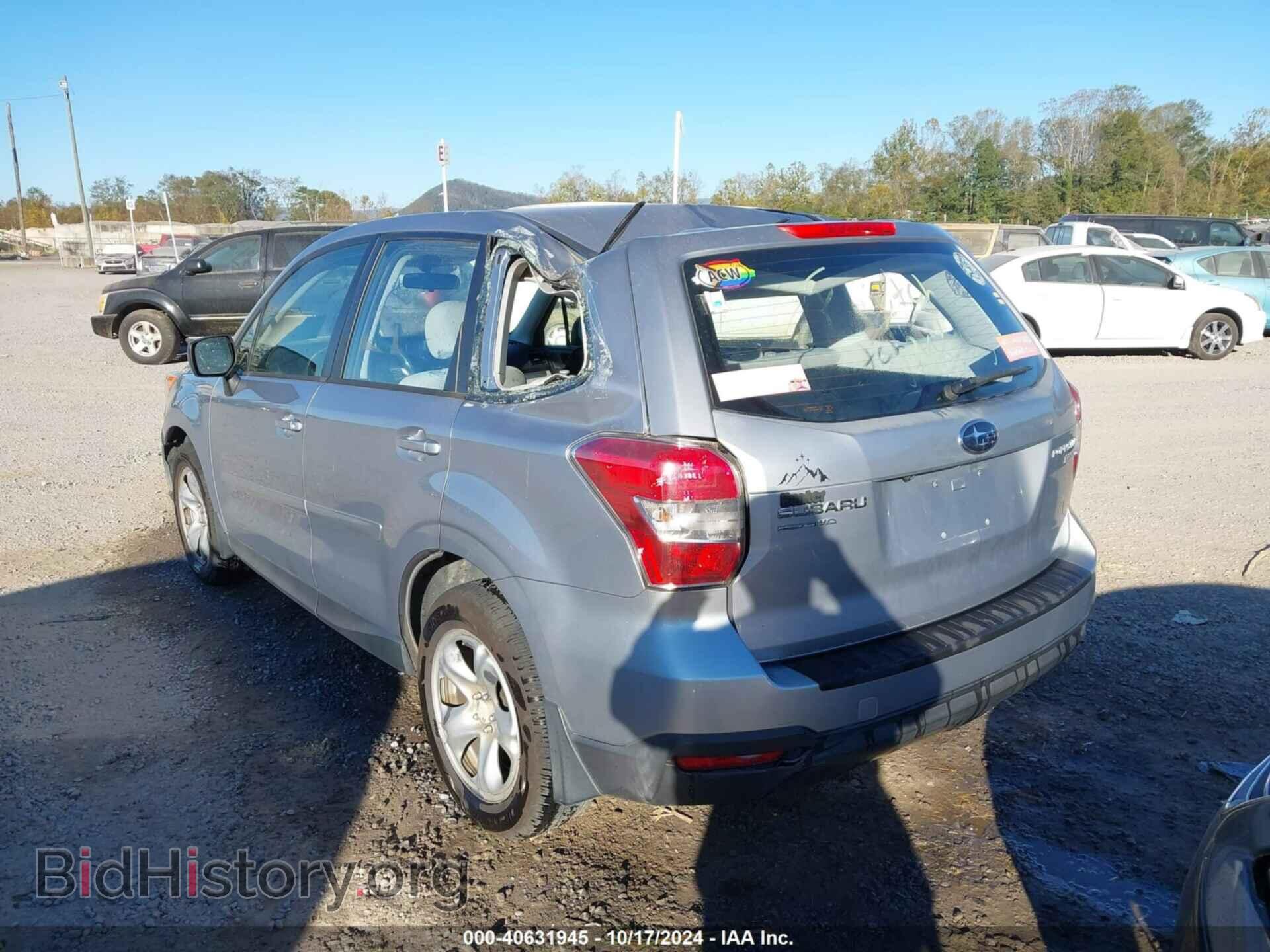 2015 SUBARU FORESTER - VIN: JF2SJAAC2FH829572 - Фото 3