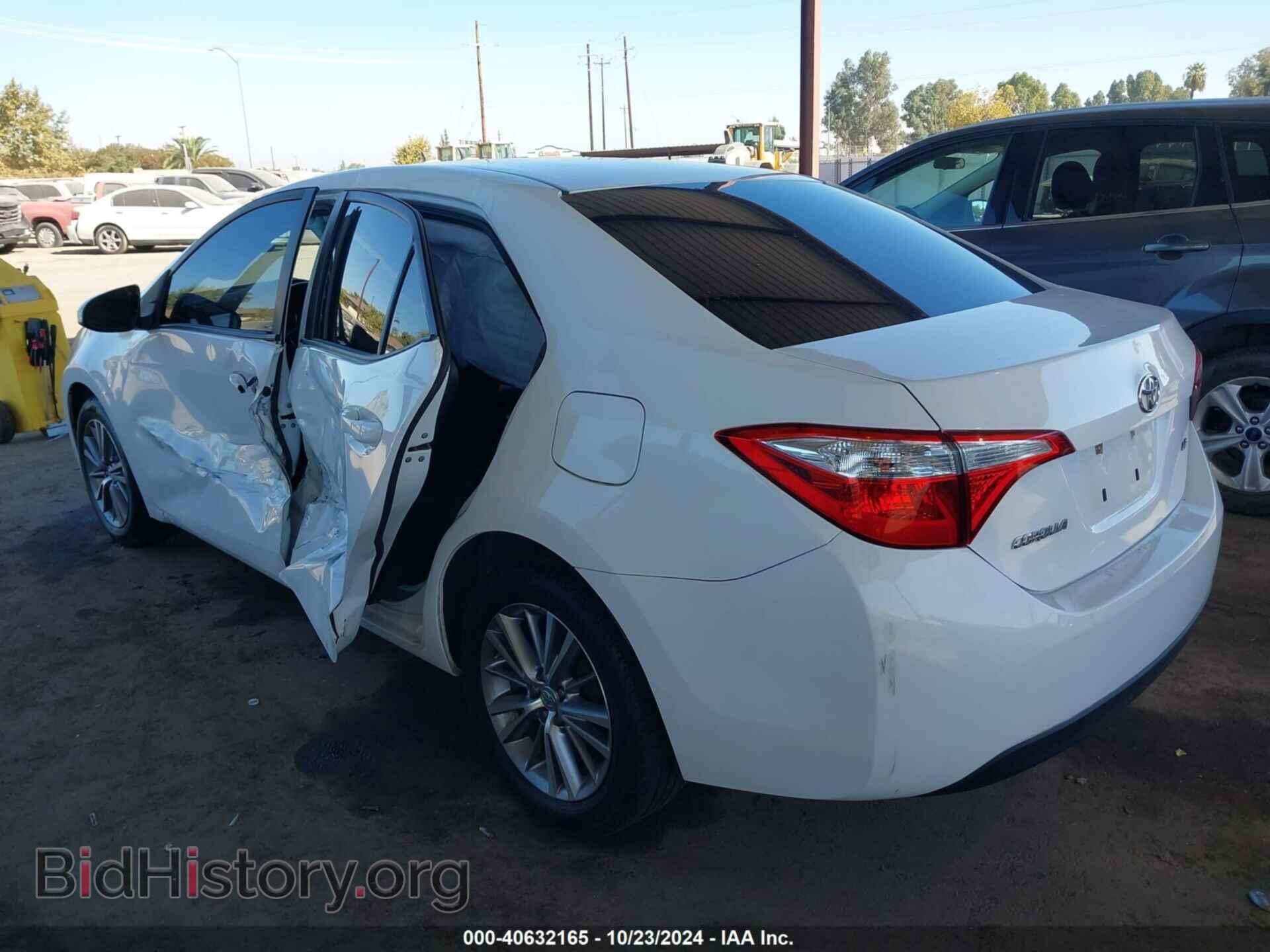 2014 TOYOTA COROLLA - VIN: 2T1BURHE3EC024114 - Фото 3