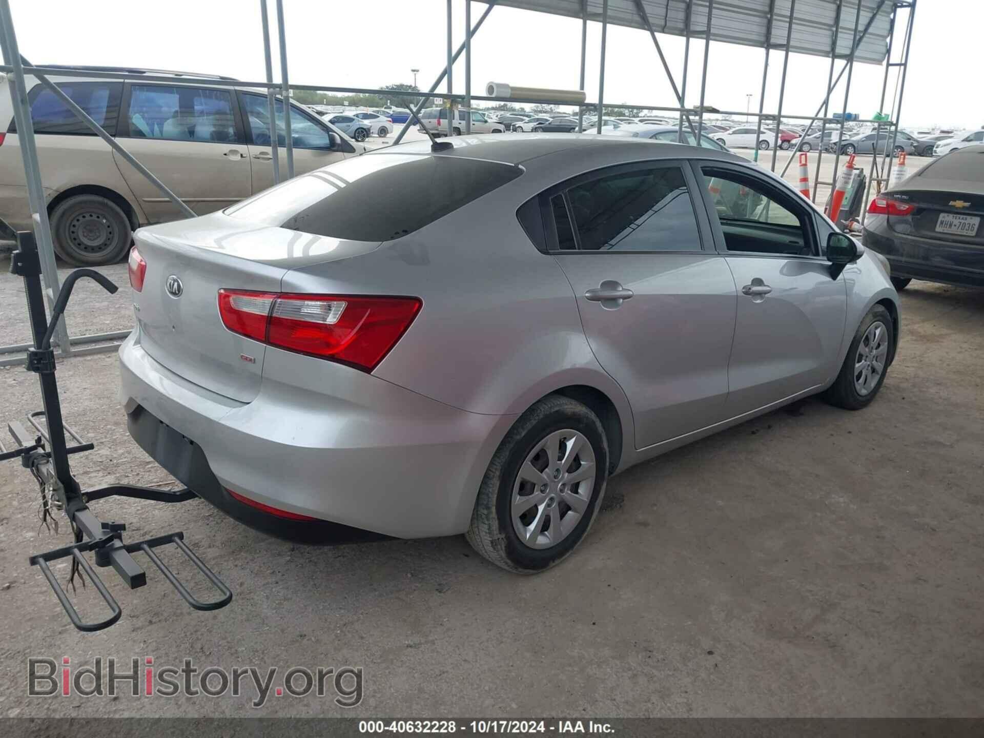 2016 KIA RIO - VIN: KNADM4A33G6621324 - Фото 4
