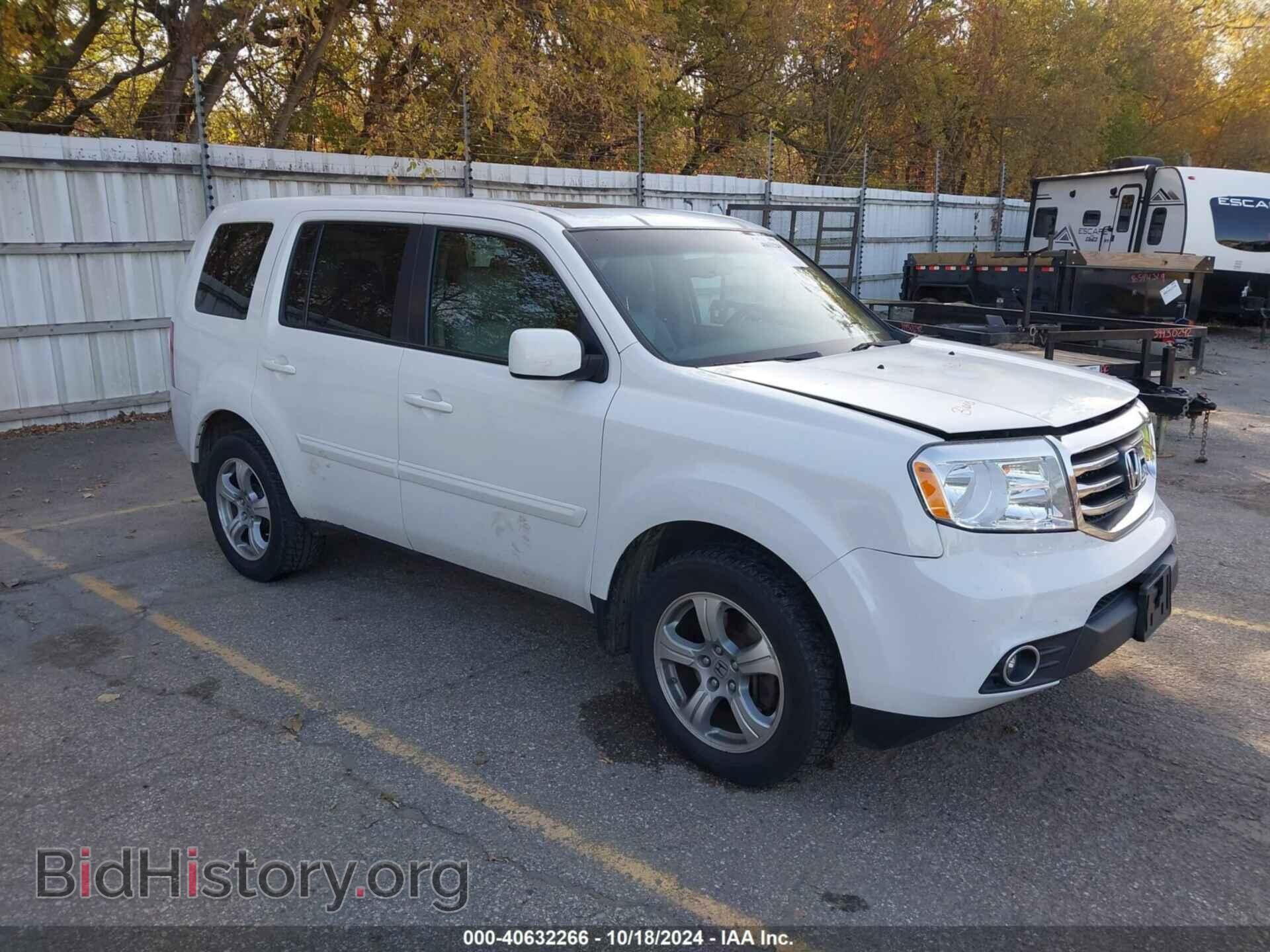 Фотография 5FNYF4H54FB018715 - HONDA PILOT 2015