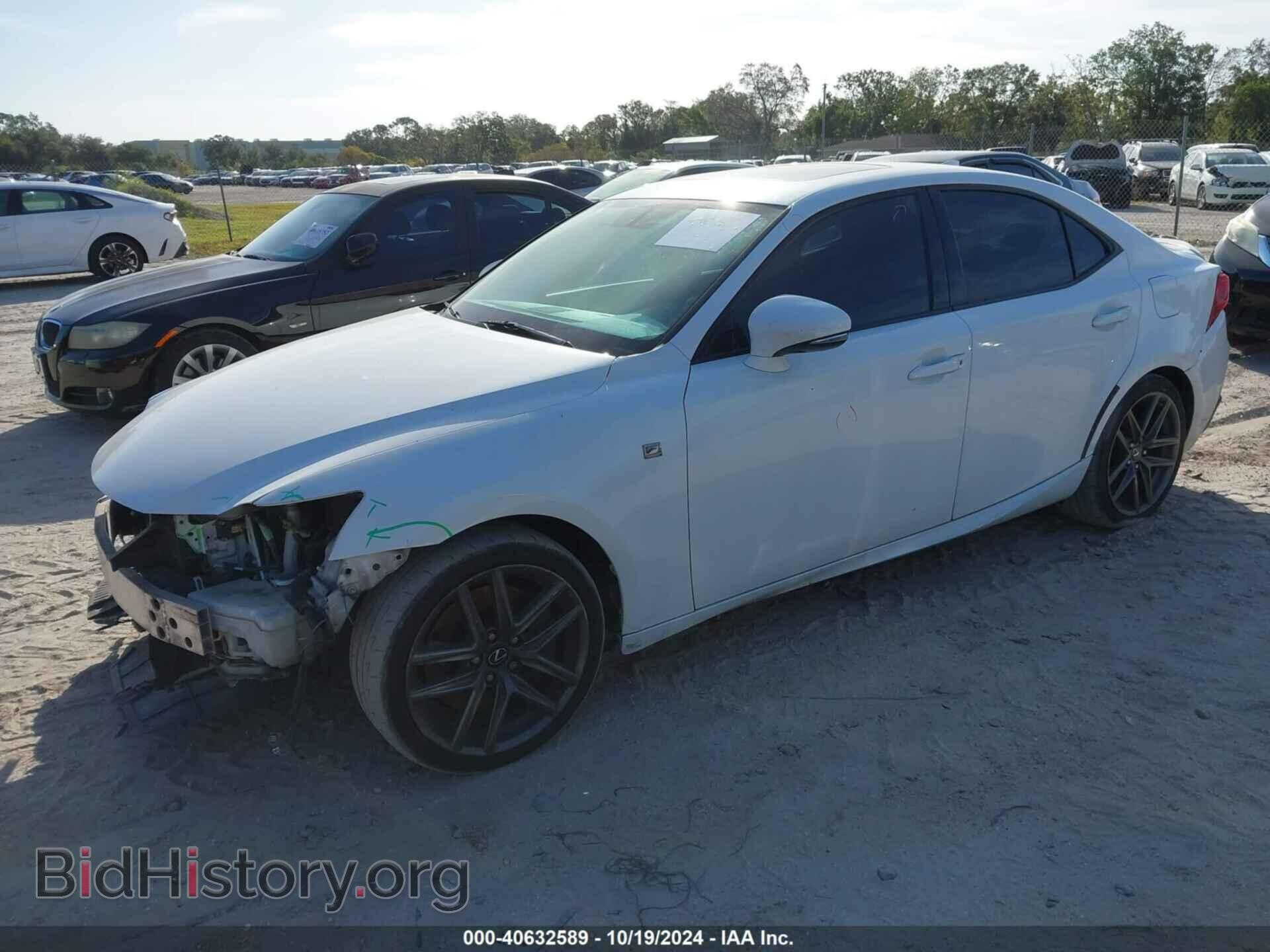 2015 LEXUS IS 350 - VIN: JTHBE1D25F5016281 - Фото 2