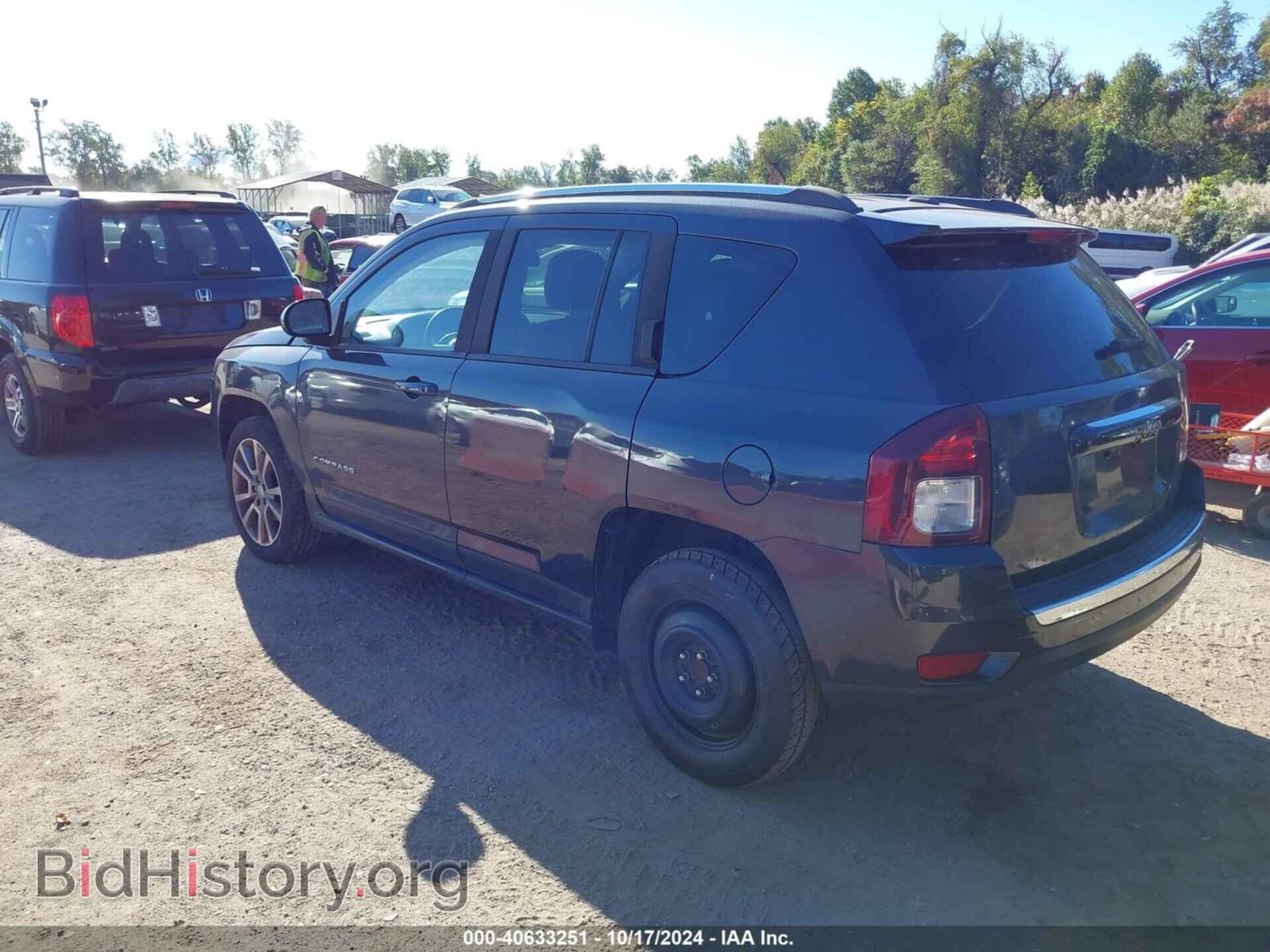 2016 JEEP COMPASS - VIN: 1C4NJCEA6GD562493 - Фото 3