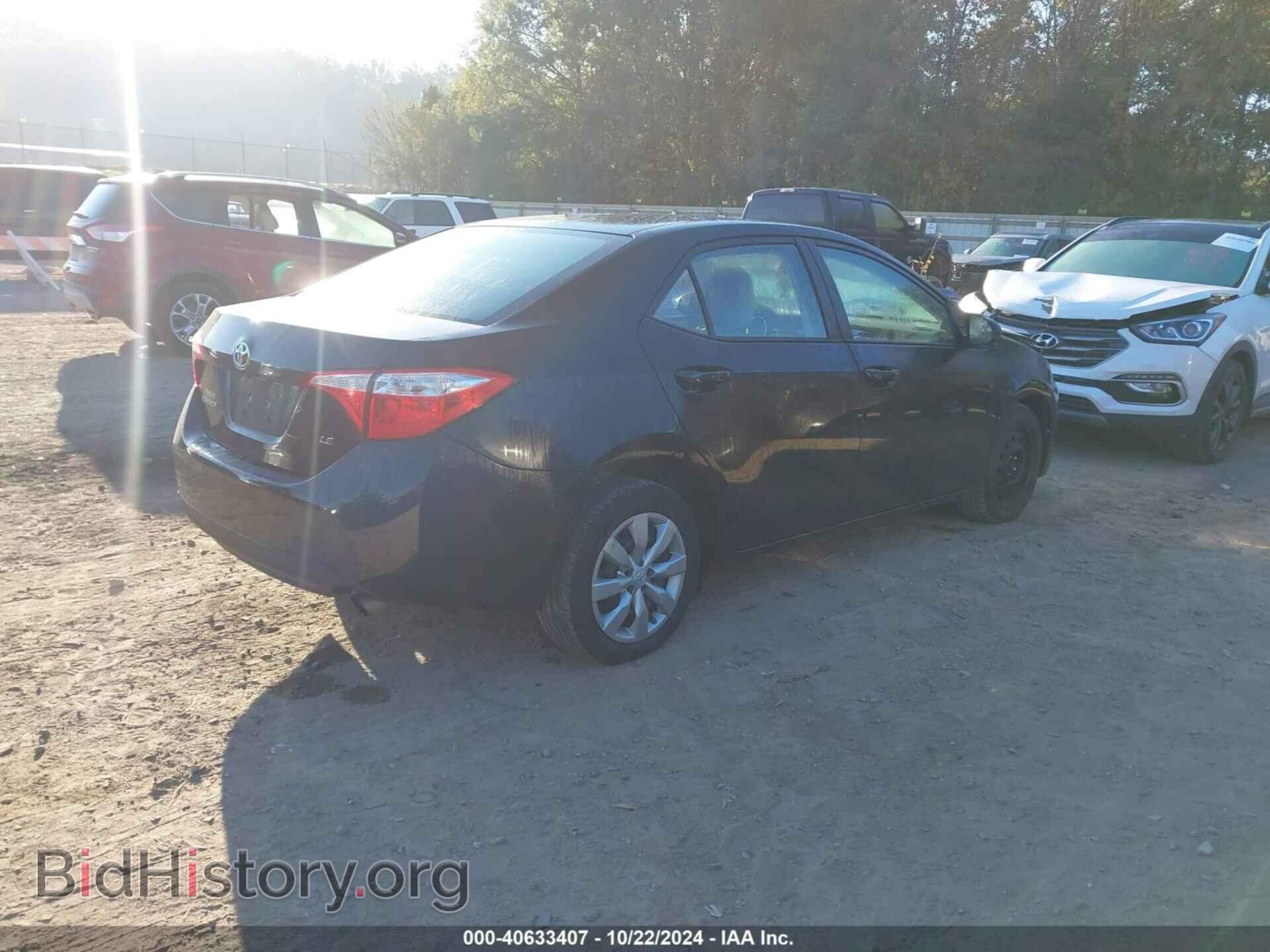 2015 TOYOTA COROLLA - VIN: 2T1BURHE9FC448236 - Фото 4