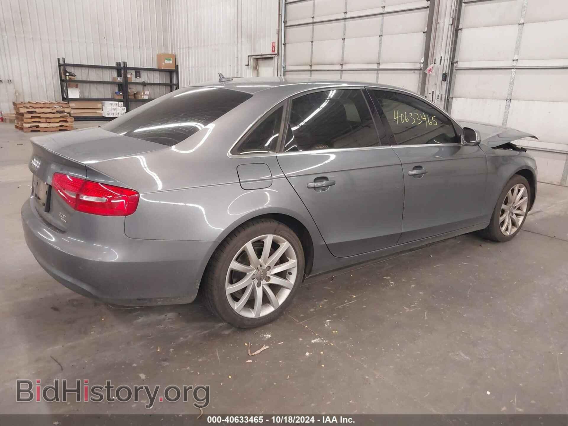 2013 AUDI A4 - VIN: WAUFFAFL7DN024950 - Фото 4