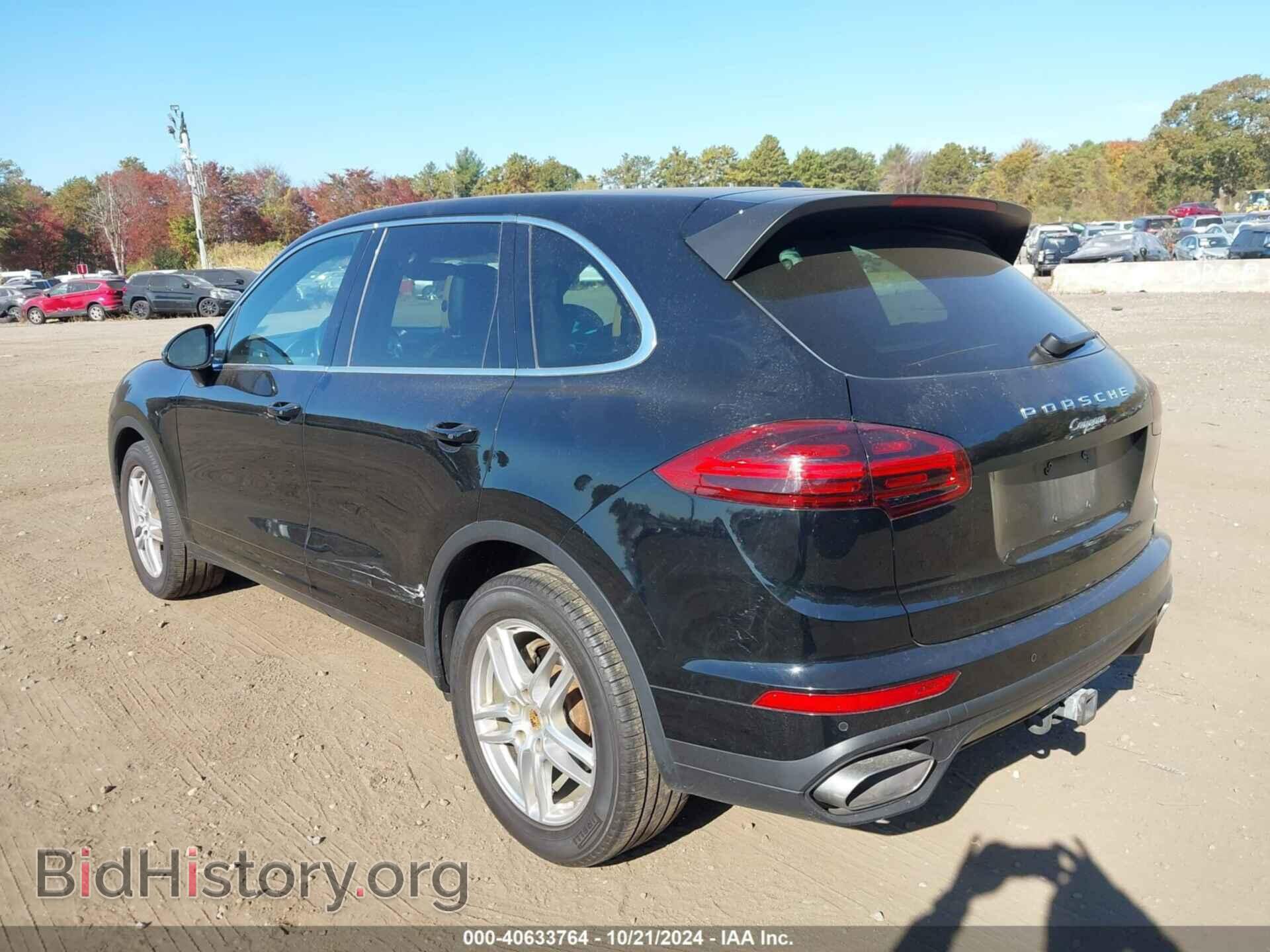 2016 PORSCHE CAYENNE - VIN: WP1AA2A28GKA38134 - Фото 3