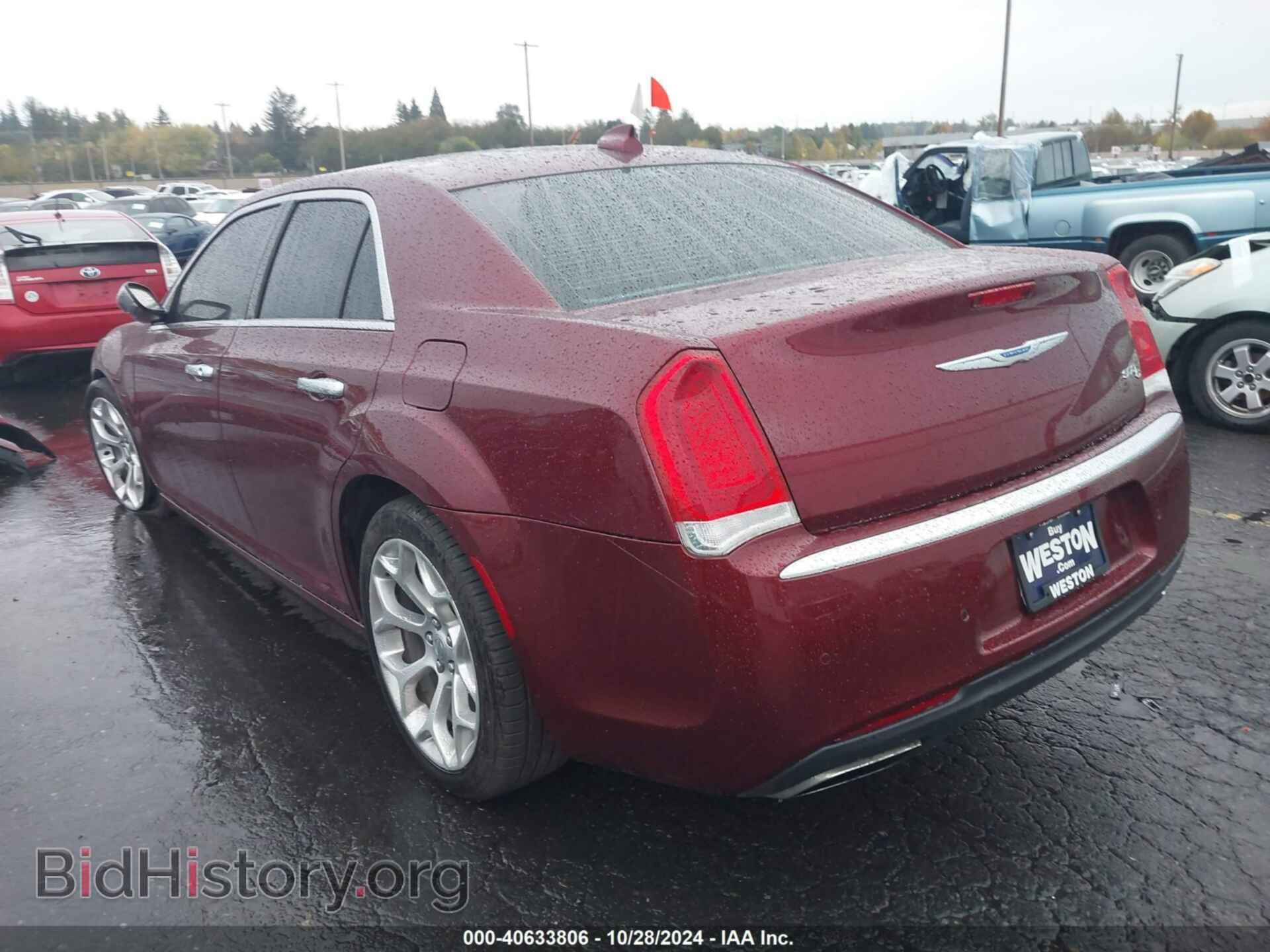 2018 CHRYSLER 300 - VIN: 2C3CCAPT8JH222684 - Фото 3