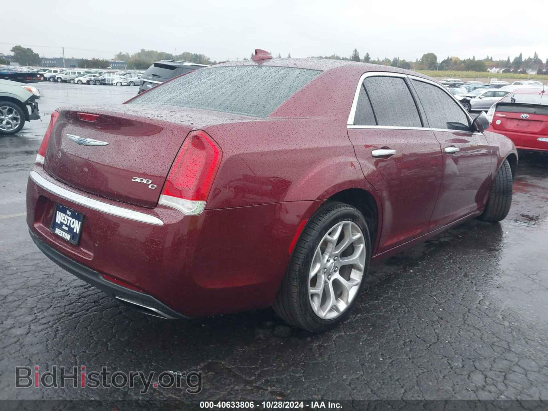 2018 CHRYSLER 300 - VIN: 2C3CCAPT8JH222684 - Фото 4