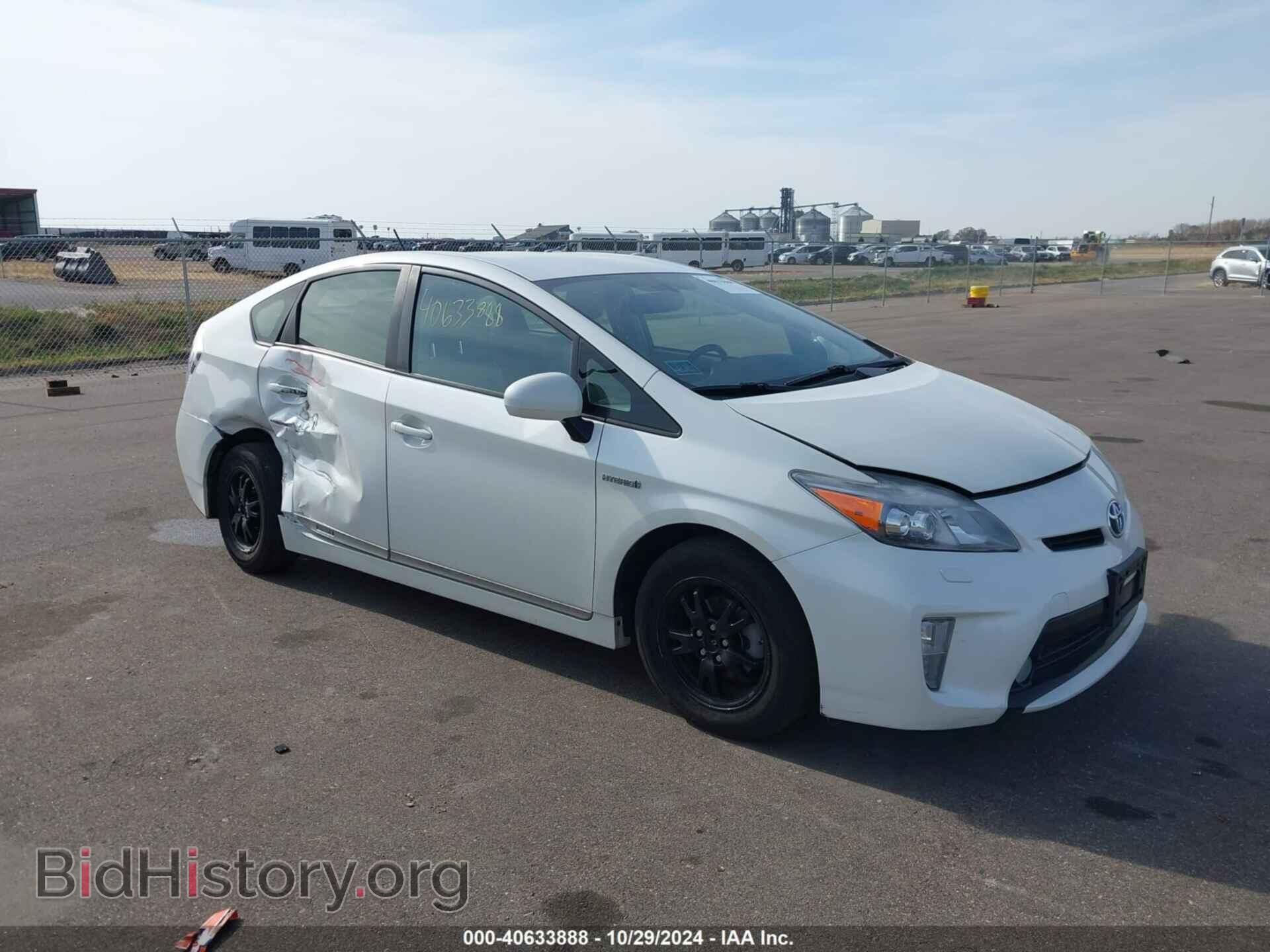 Photo JTDKN3DU3D5542307 - TOYOTA PRIUS 2013