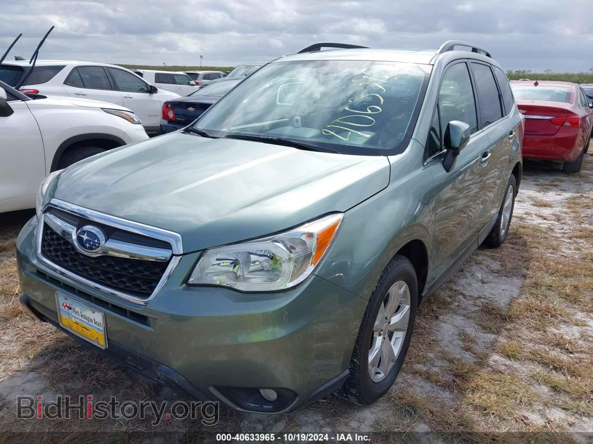 2014 SUBARU FORESTER - VIN: JF2SJAPC8EH553288 - Фото 2