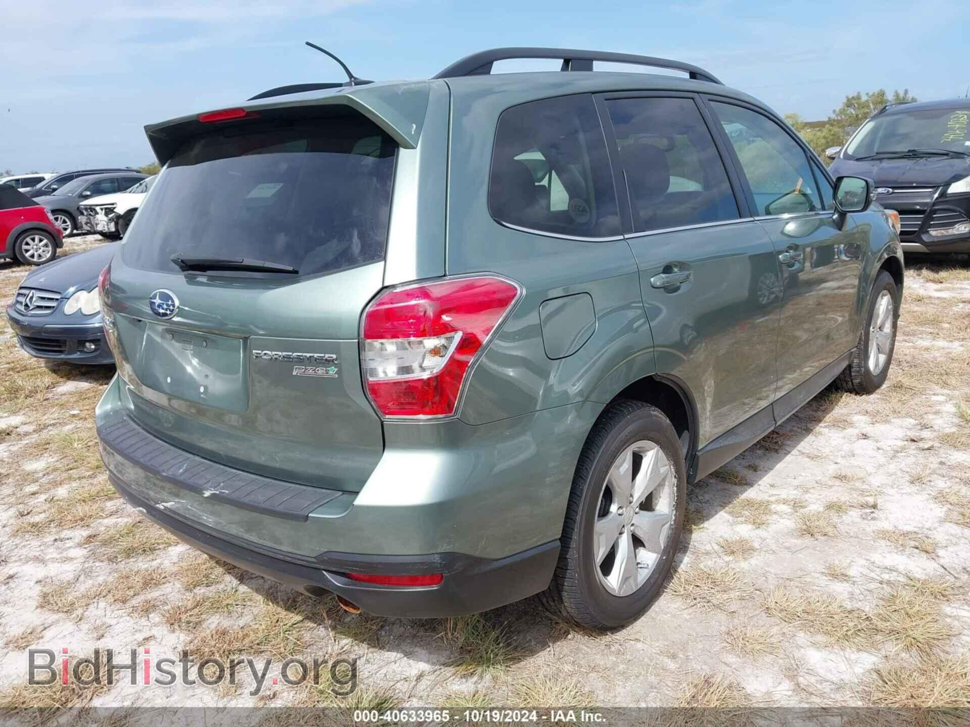 2014 SUBARU FORESTER - VIN: JF2SJAPC8EH553288 - Фото 4