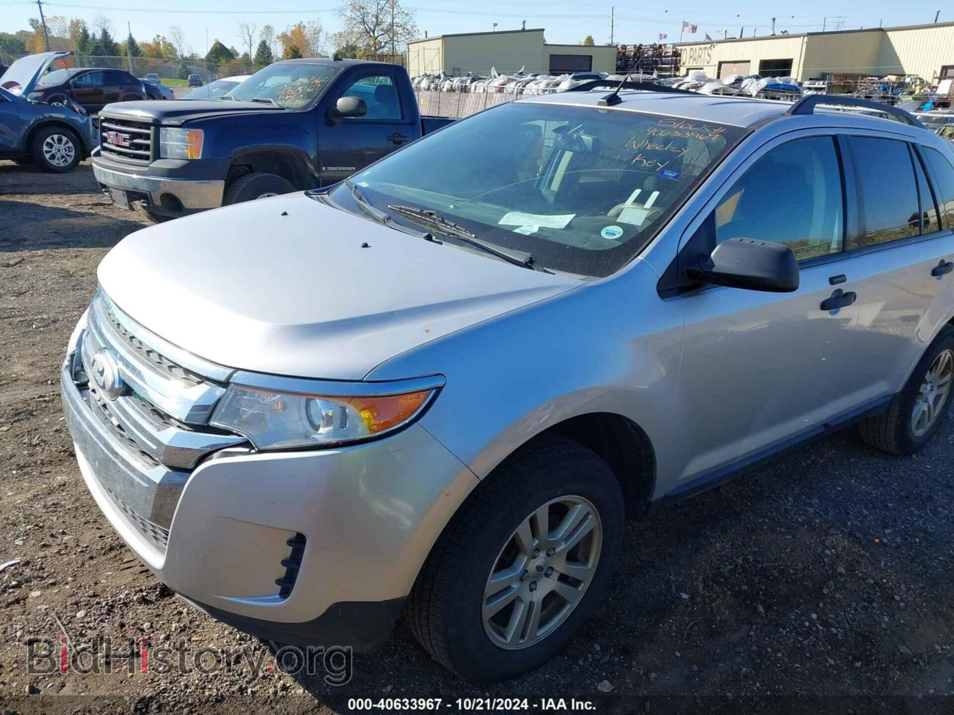 2012 FORD EDGE - VIN: 2FMDK3GC7CBA68985 - Фото 2