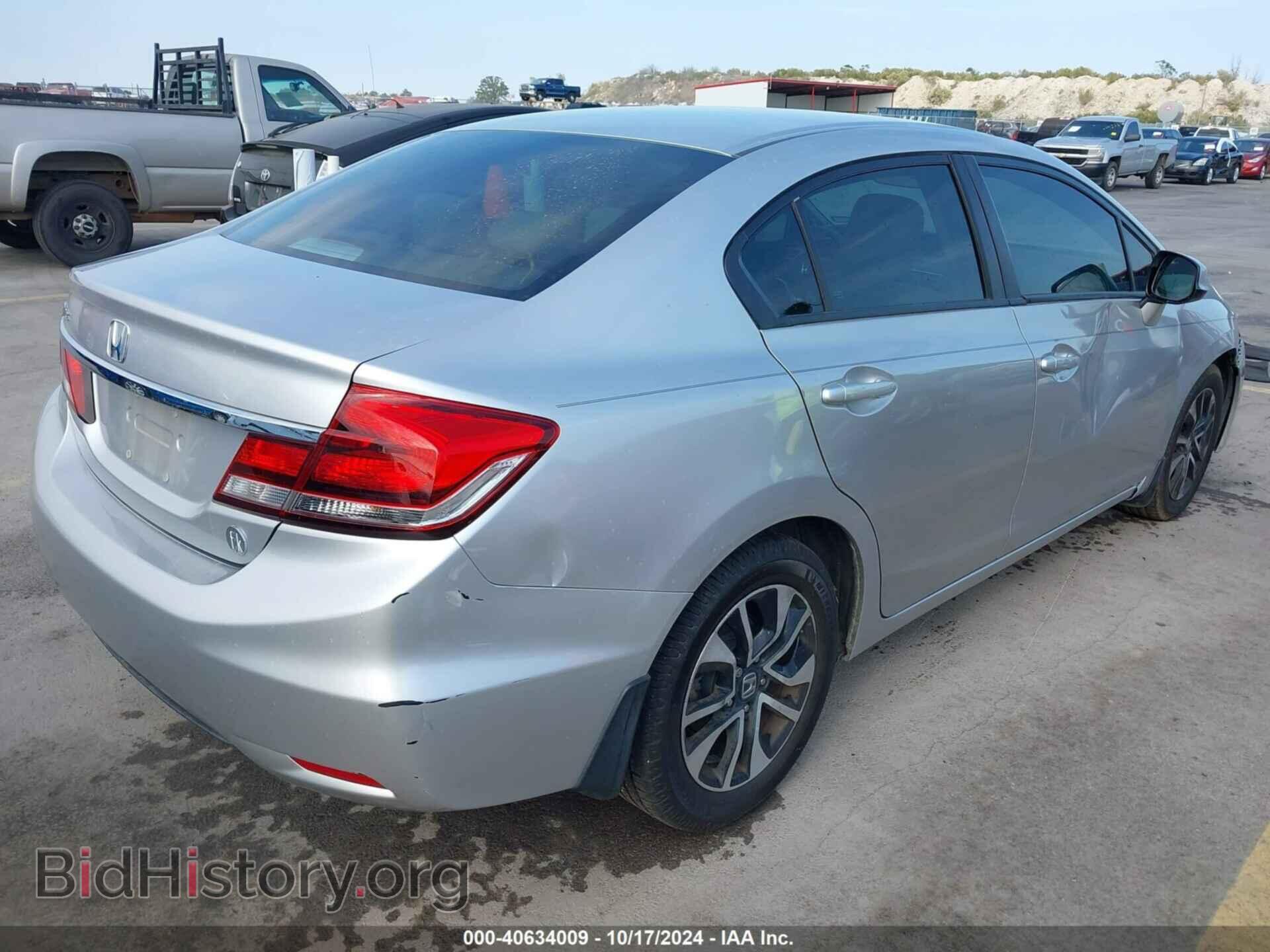 2013 HONDA CIVIC - VIN: 19XFB2F88DE033273 - Фото 4