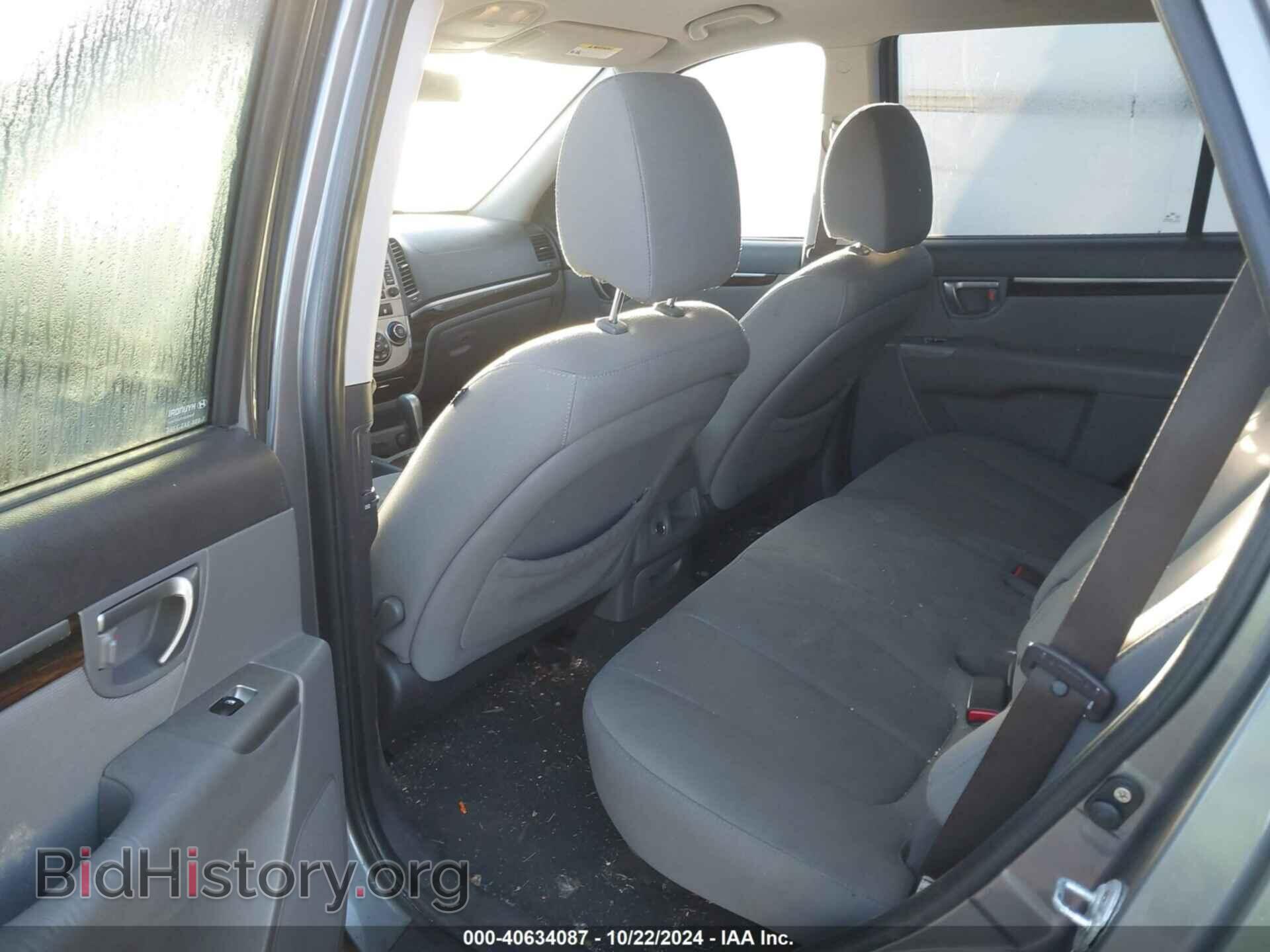 2010 HYUNDAI SANTA FE - VIN: 5NMSGDAB1AH377367 - Фото 8