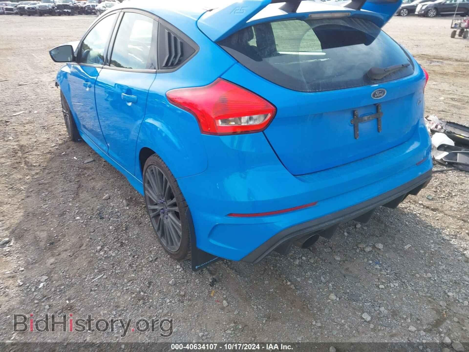 2017 FORD FOCUS RS - VIN: WF0DP3TH5H4123925 - Photo 3