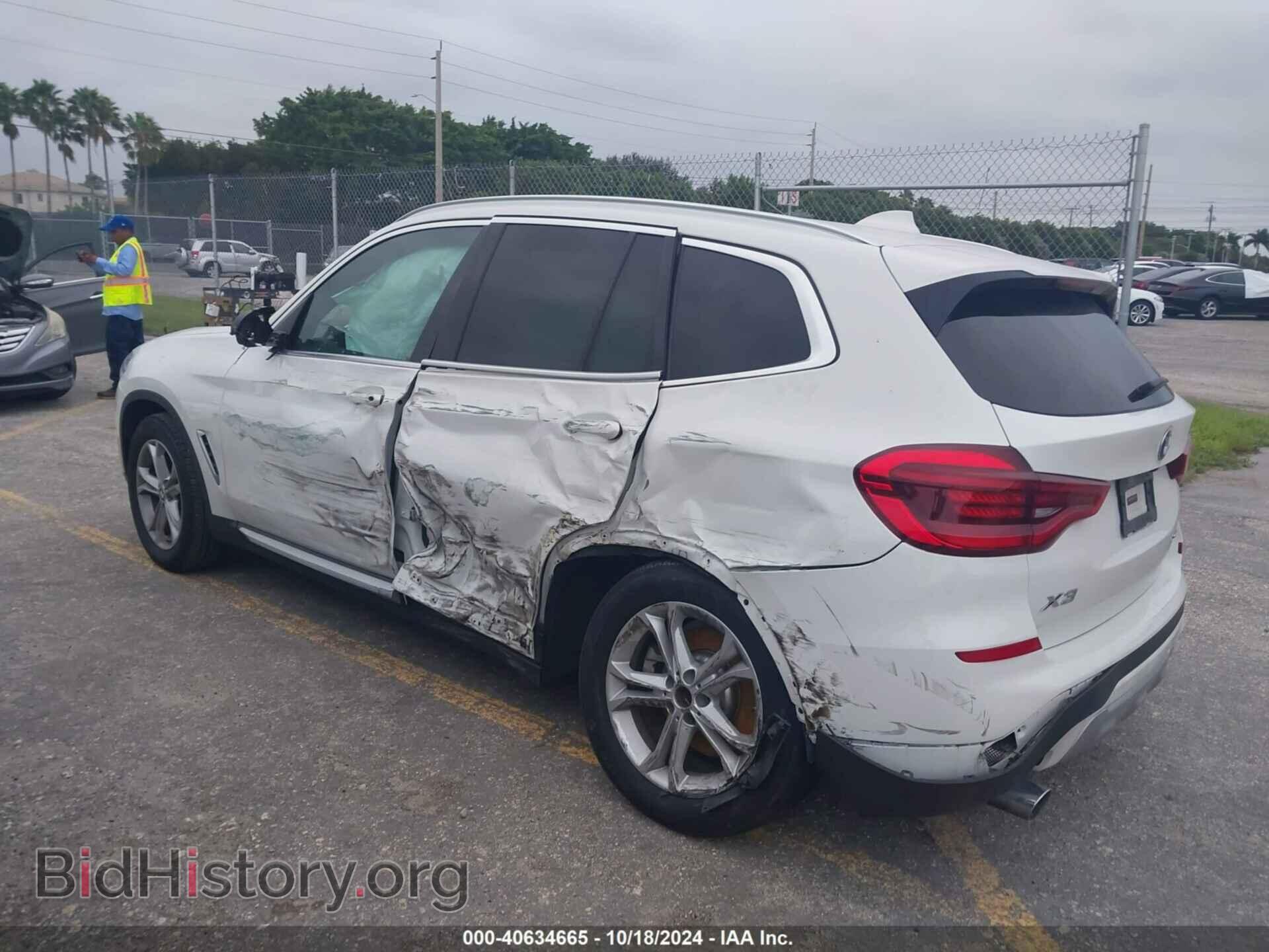 2020 BMW X3 - VIN: 5UXTY3C02L9C01743 - Фото 3