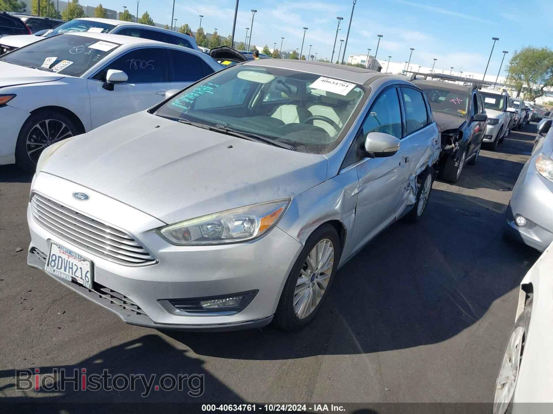 2018 FORD FOCUS - VIN: 1FADP3N24JL314359 - Фото 2