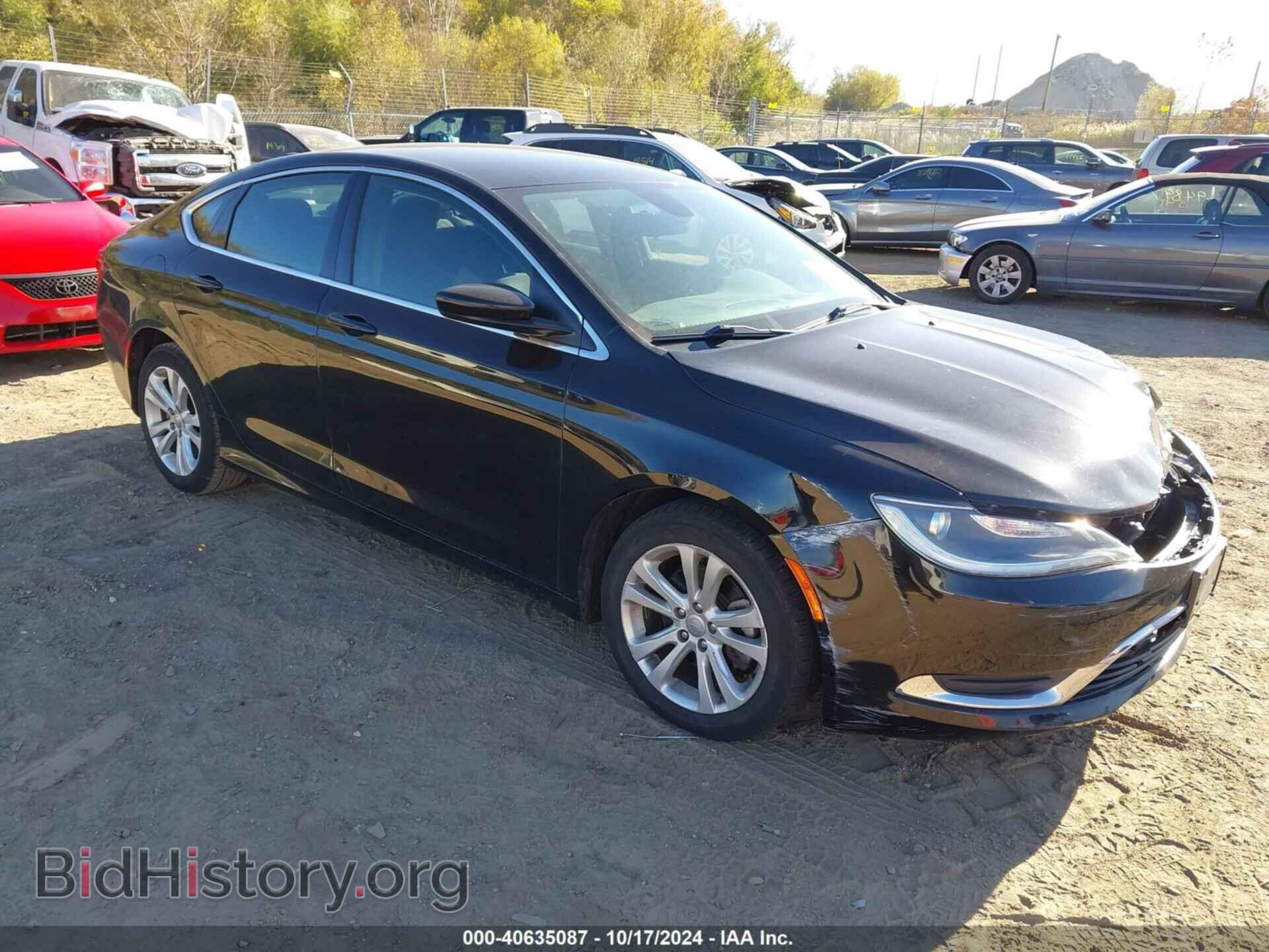 Photo 1C3CCCAB2FN650101 - CHRYSLER 200 2015