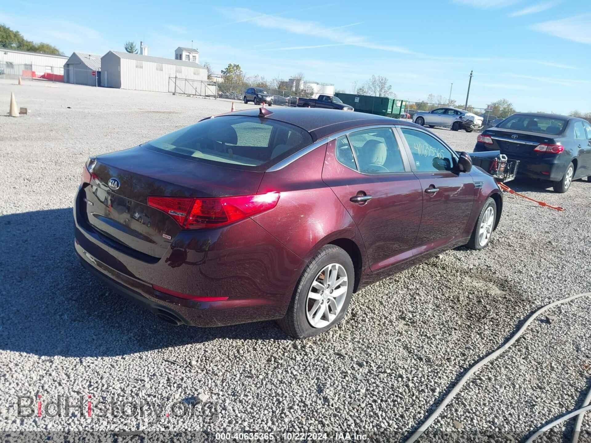 2013 KIA OPTIMA - VIN: 5XXGM4A75DG247895 - Фото 4