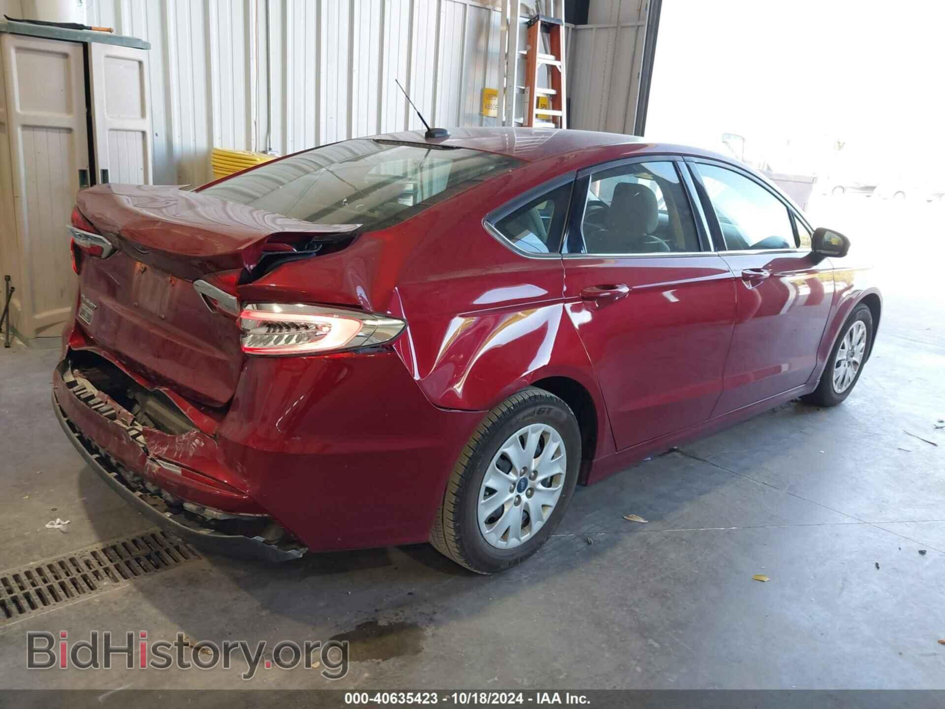 2019 FORD FUSION - VIN: 3FA6P0G71KR164875 - Фото 4