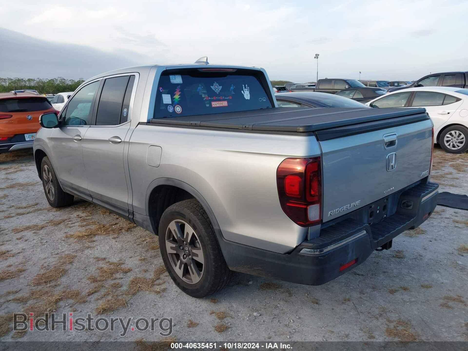 2017 HONDA RIDGELINE - VIN: 5FPYK3F60HB011014 - Фото 3