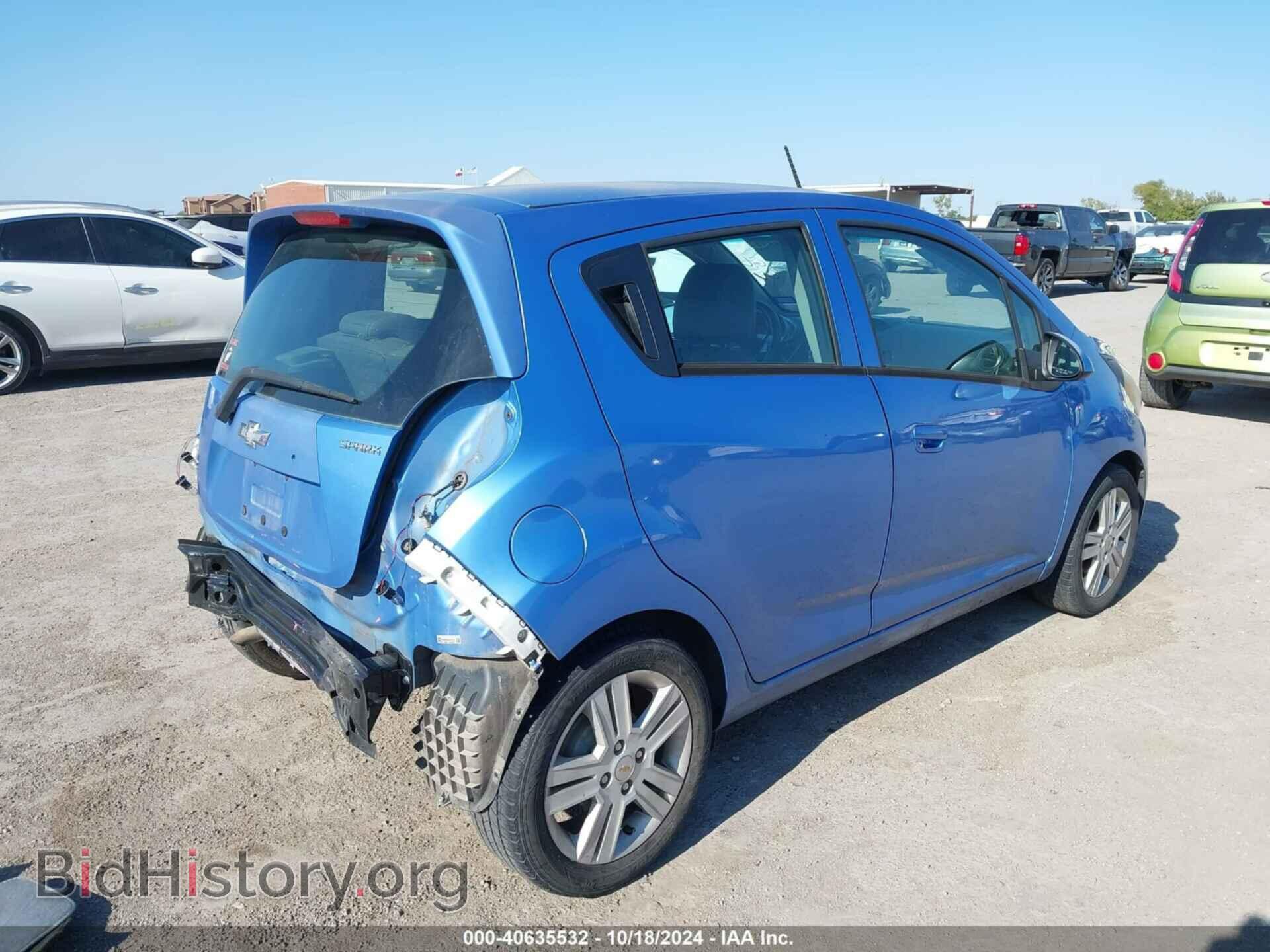 2014 CHEVROLET SPARK - VIN: KL8CD6S96EC576173 - Фото 4