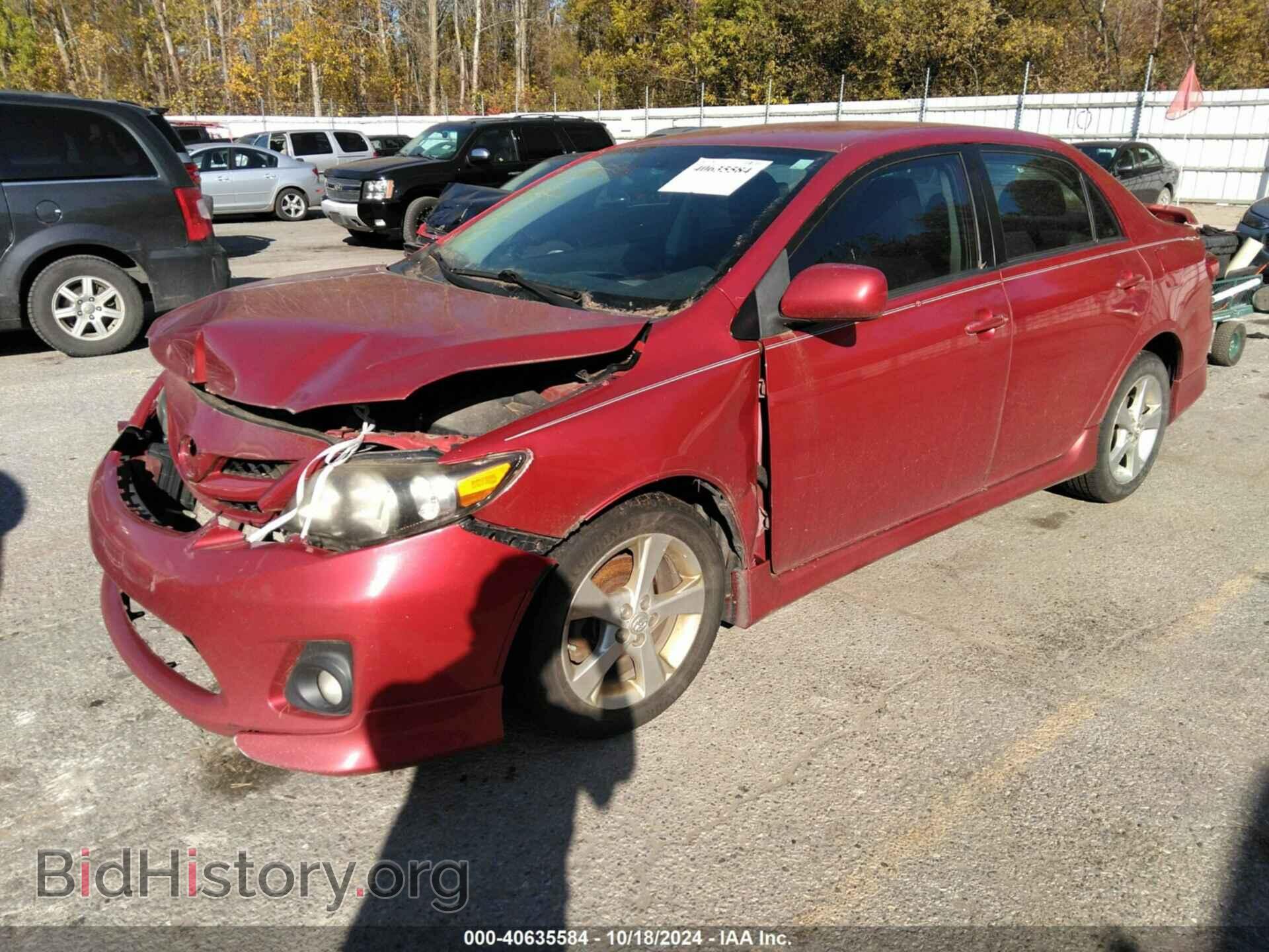 2011 TOYOTA COROLLA - VIN: 2T1BU4EE0BC551076 - Фото 2