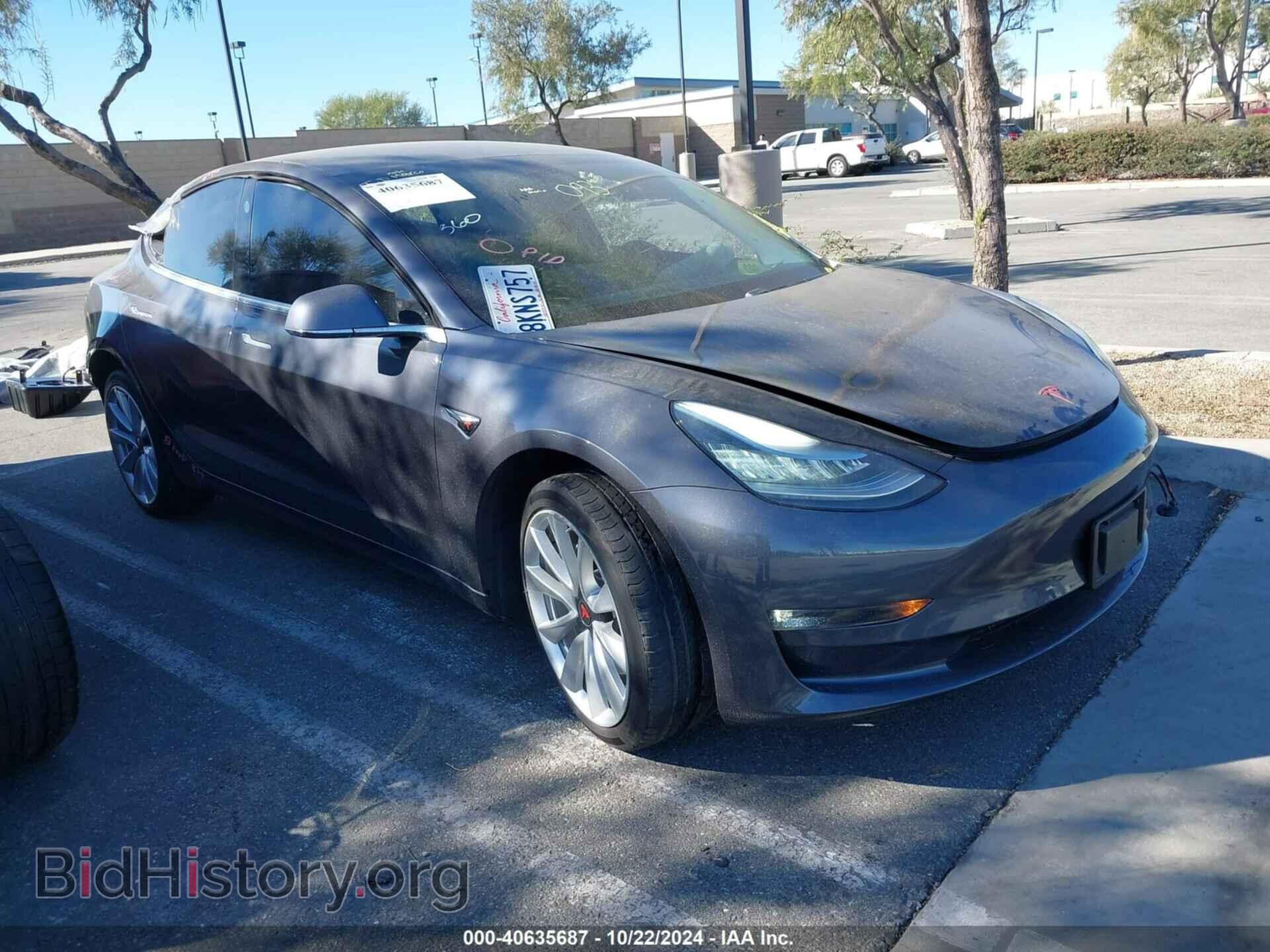 Фотография 5YJ3E1EA6KF402003 - TESLA MODEL 3 2019