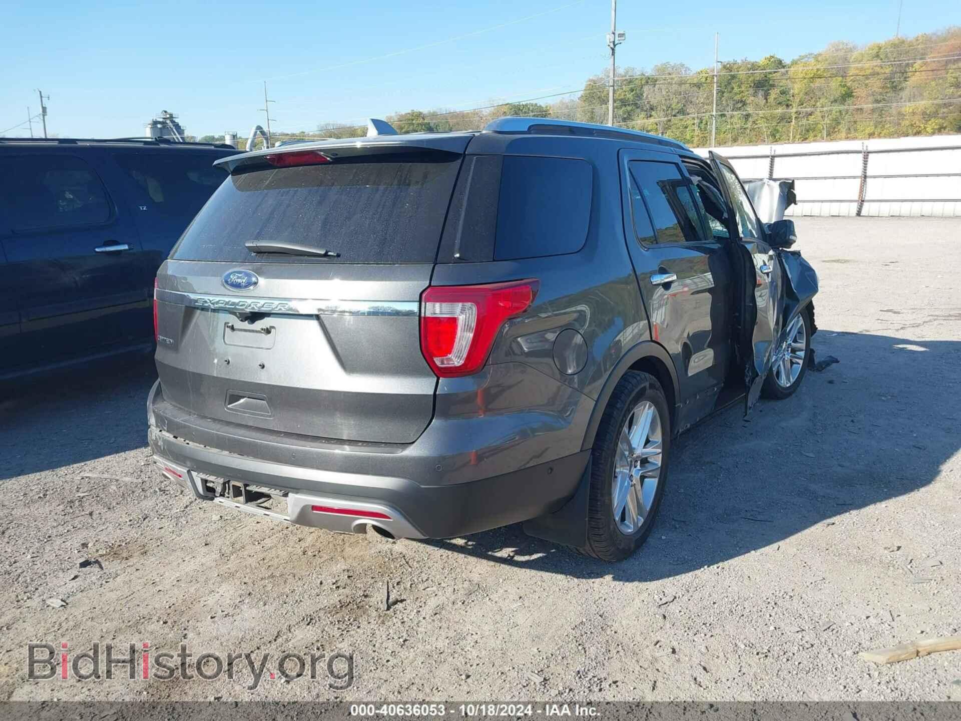 2017 FORD EXPLORER - VIN: 1FM5K7F87HGB43936 - Фото 4