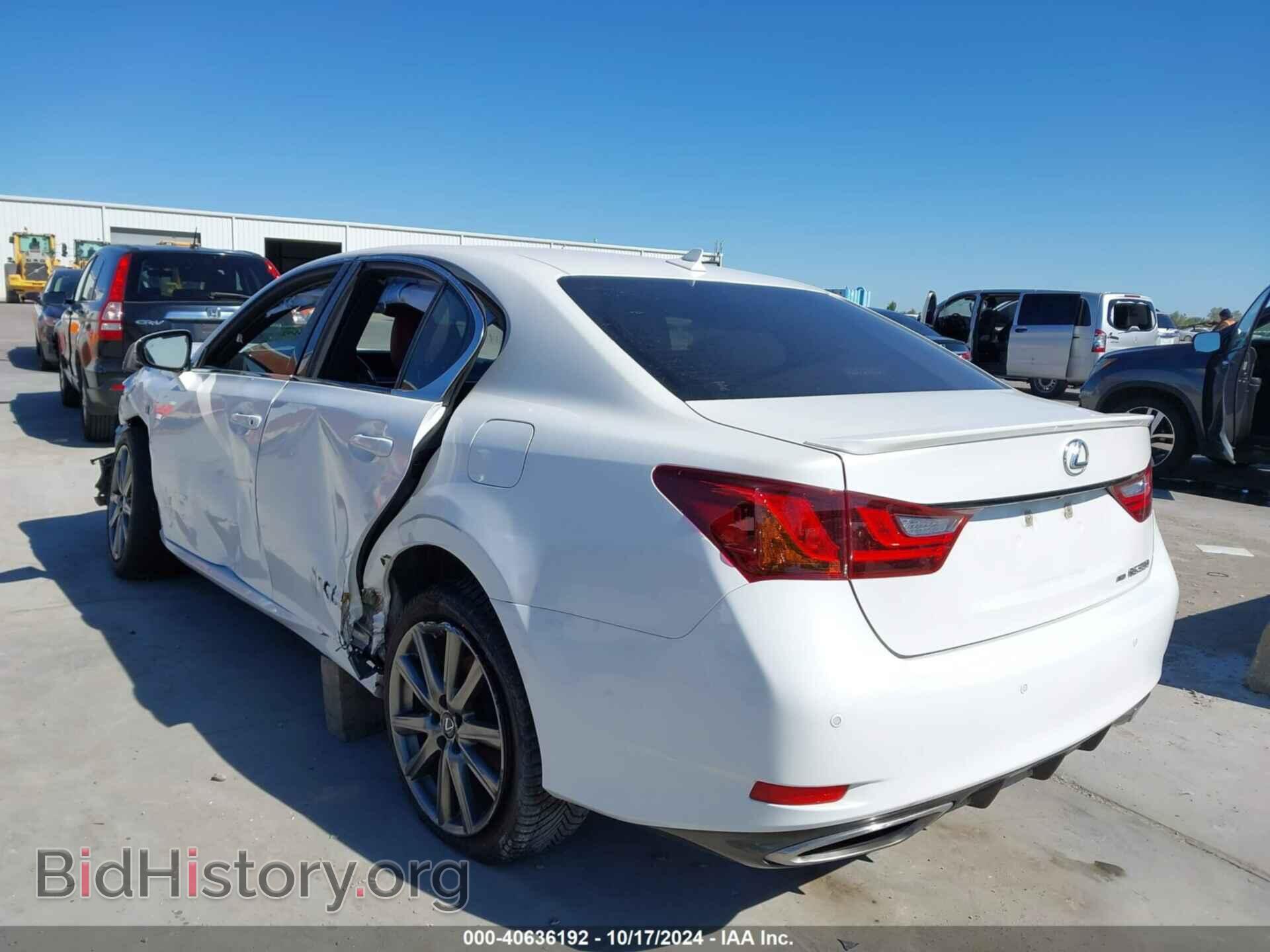2013 LEXUS GS - VIN: JTHCE1BLXD5018234 - Photo 3