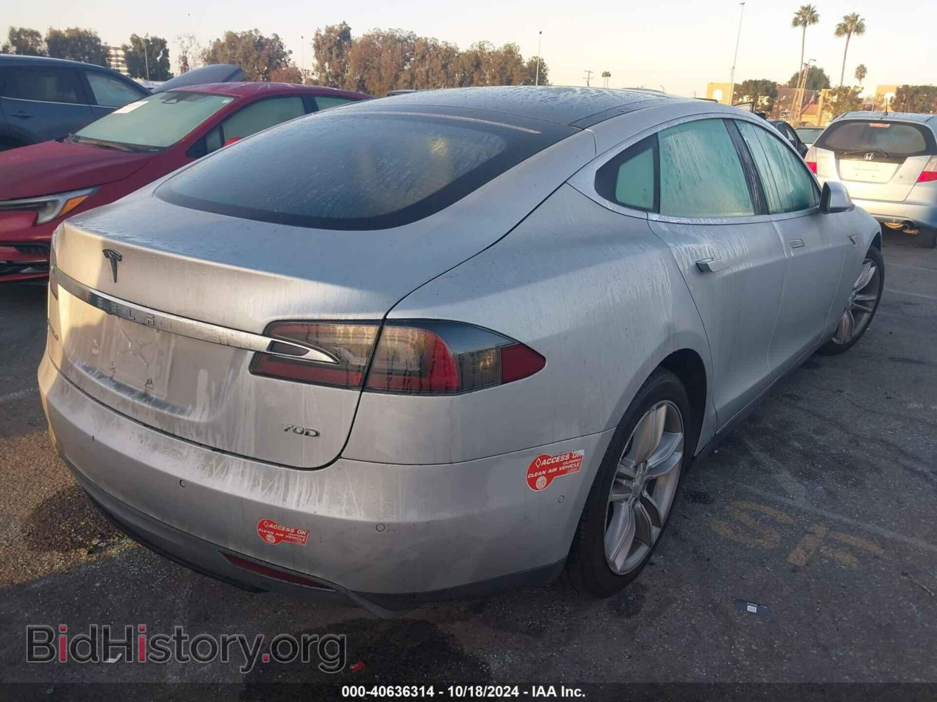 2015 TESLA MODEL S - VIN: 5YJSA1E27FF114657 - Фото 4