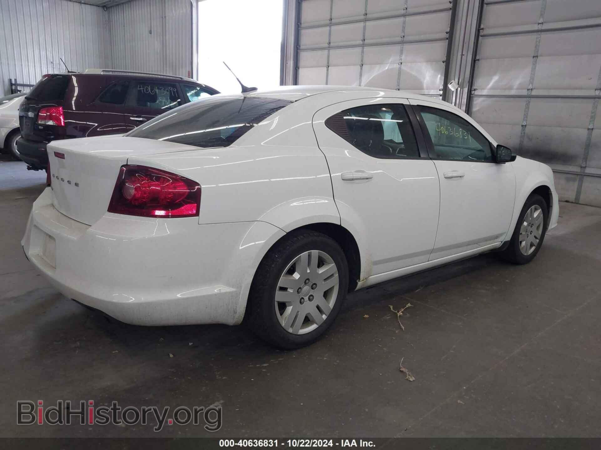 2011 DODGE AVENGER - VIN: 1B3BD4FB2BN563216 - Фото 4