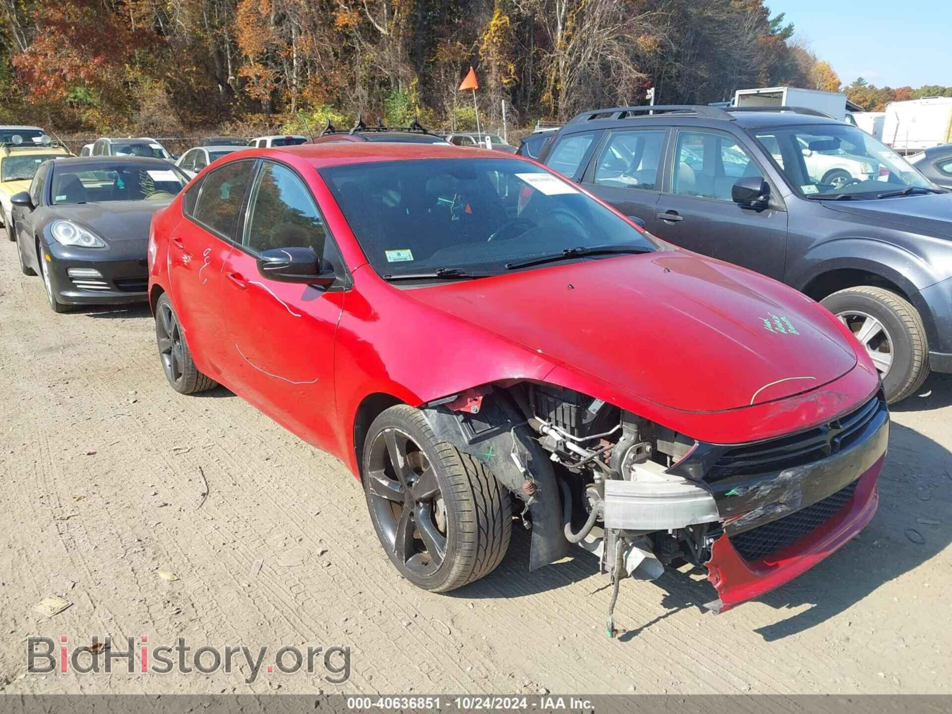 Photo 1C3CDFBB5GD592134 - DODGE DART 2016