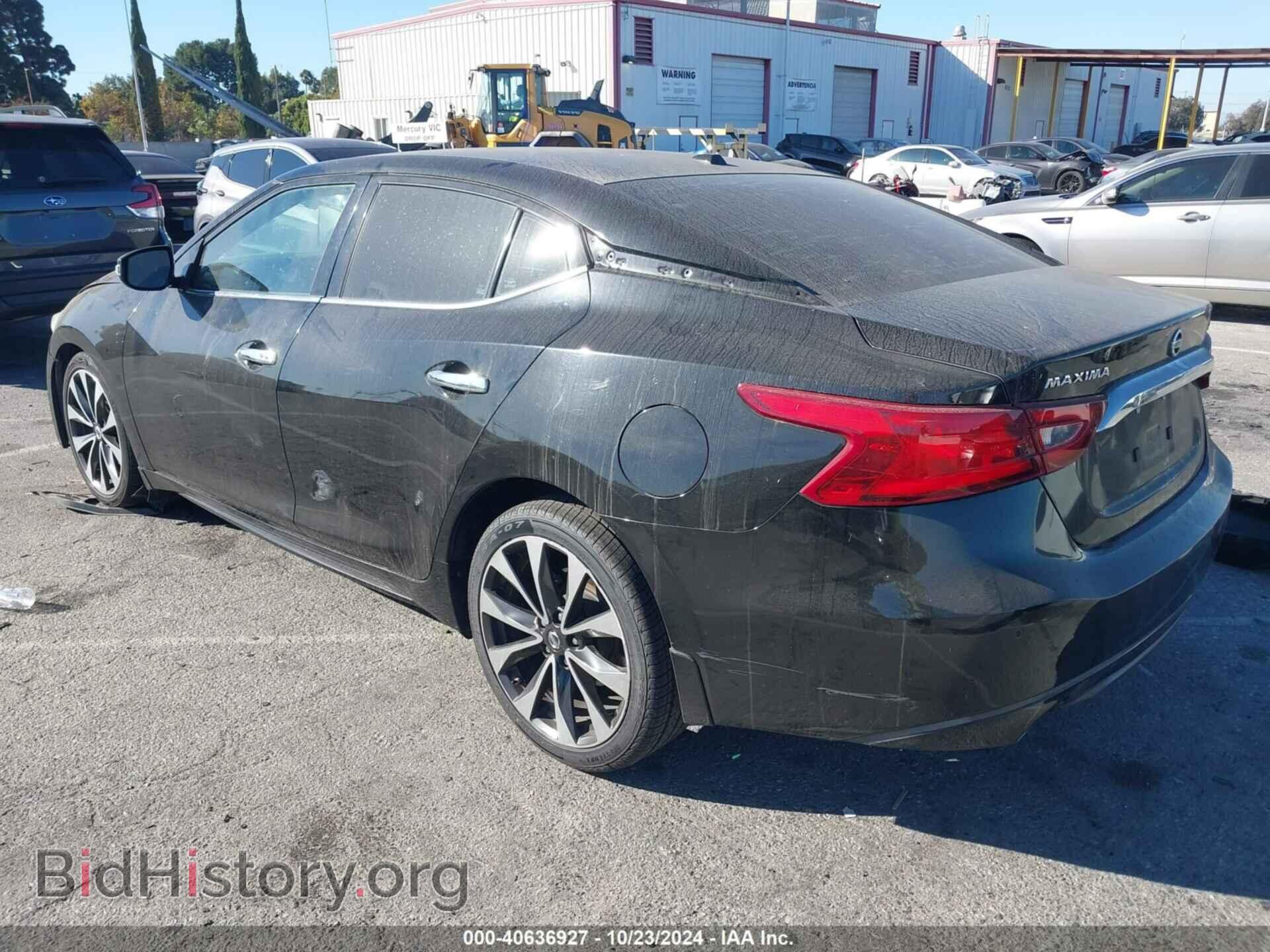 2016 NISSAN MAXIMA - VIN: 1N4AA6AP2GC388556 - Фото 3