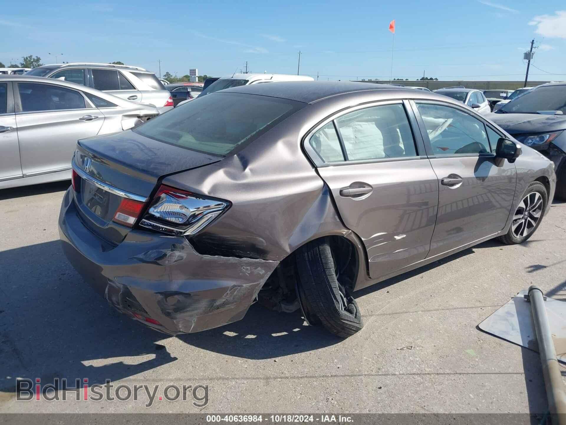 2015 HONDA CIVIC - VIN: 19XFB2F84FE049019 - Фото 4
