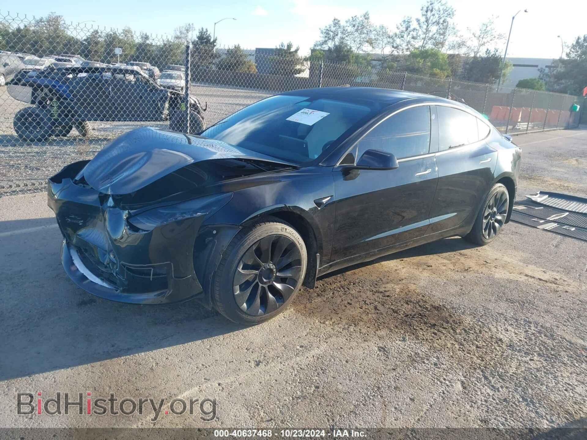 2019 TESLA MODEL 3 - VIN: 5YJ3E1EAXKF484656 - Фото 2