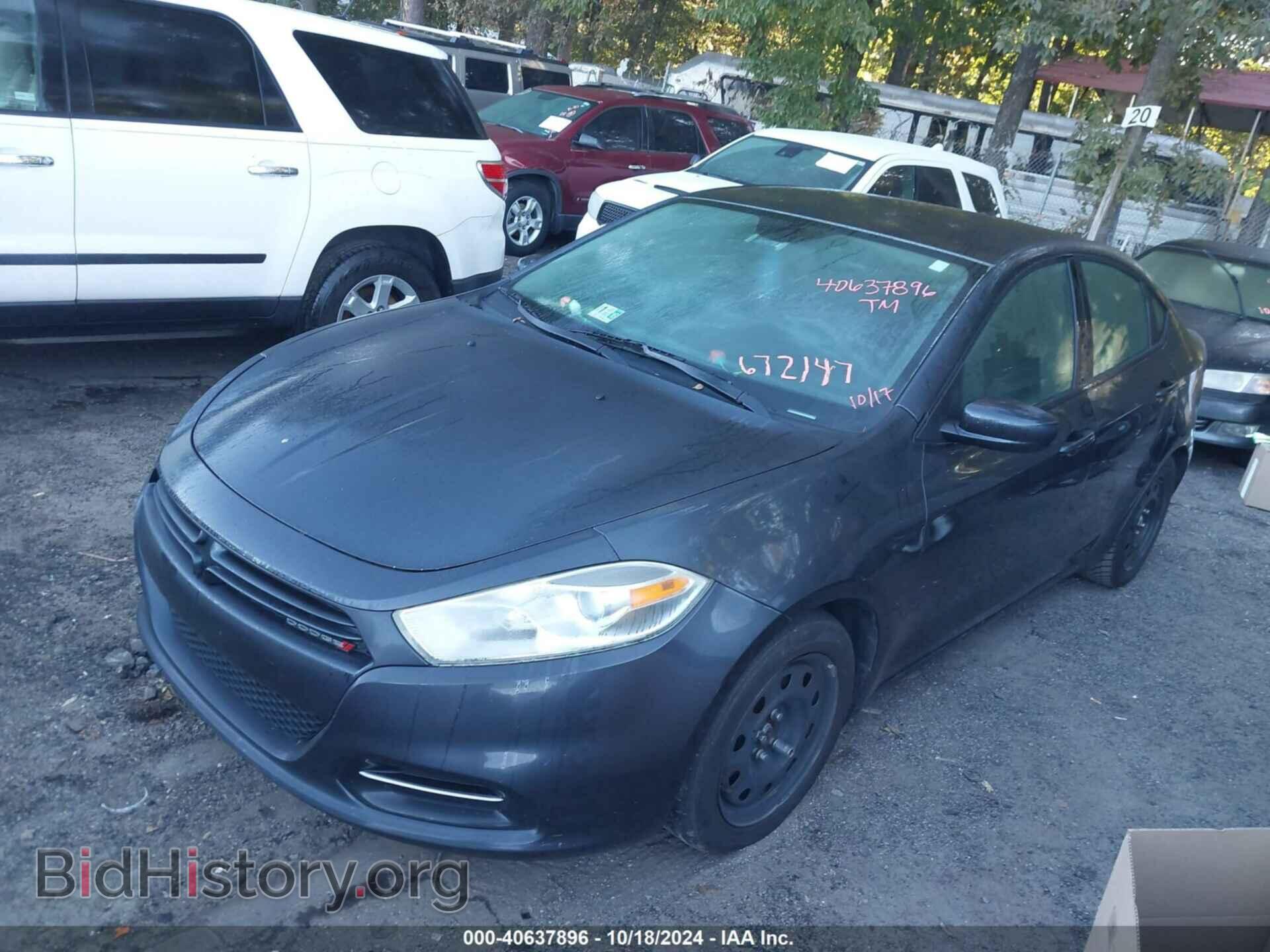 2014 DODGE DART - VIN: 1C3CDFAA1ED672147 - Фото 2