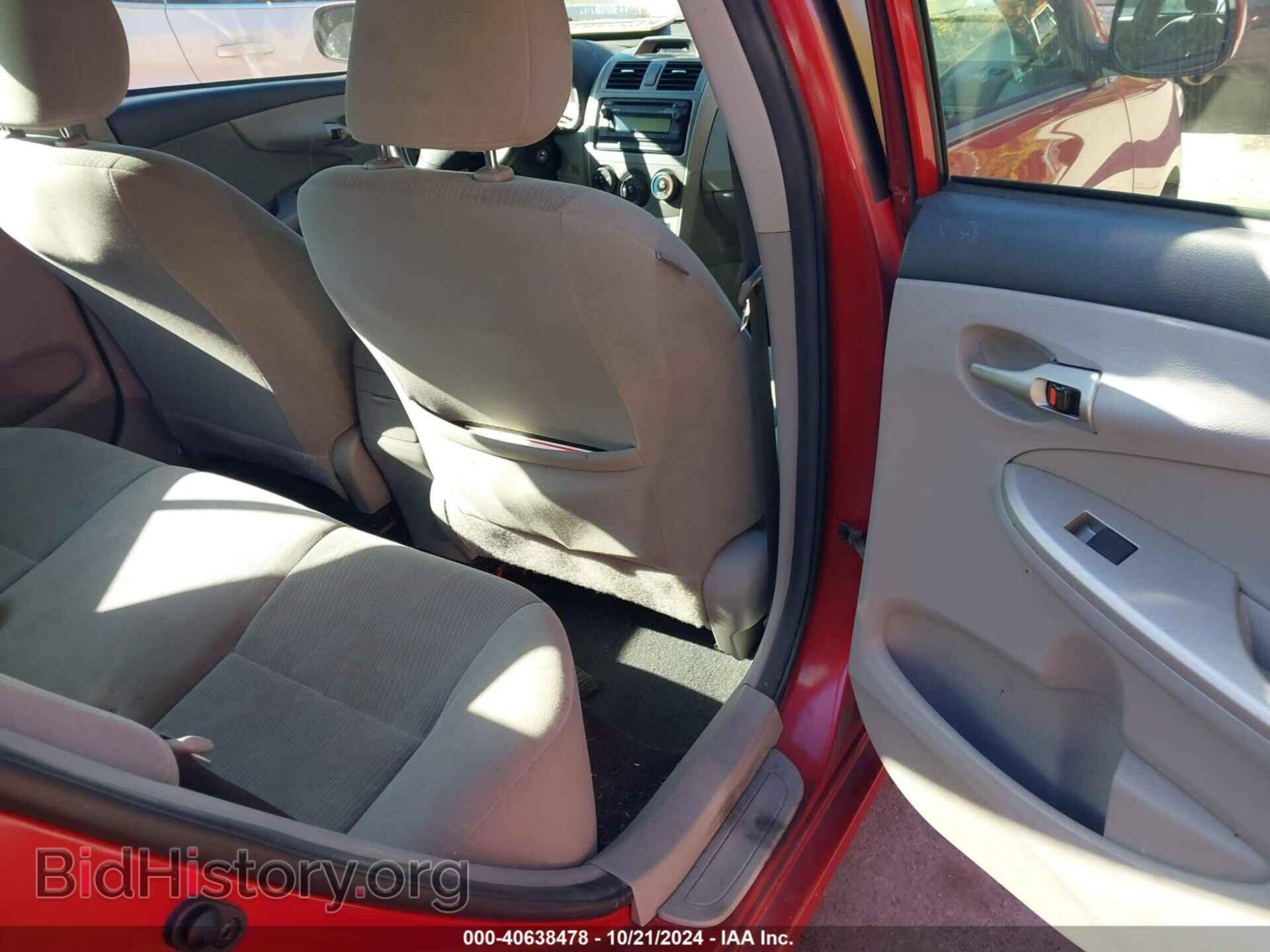 2012 TOYOTA COROLLA - VIN: 2T1BU4EE4CC889095 - Фото 8
