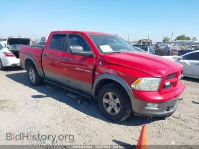 2012 RAM 1500 SLT, красный — VIN 1C6RD7LT0CS172023, IAAI