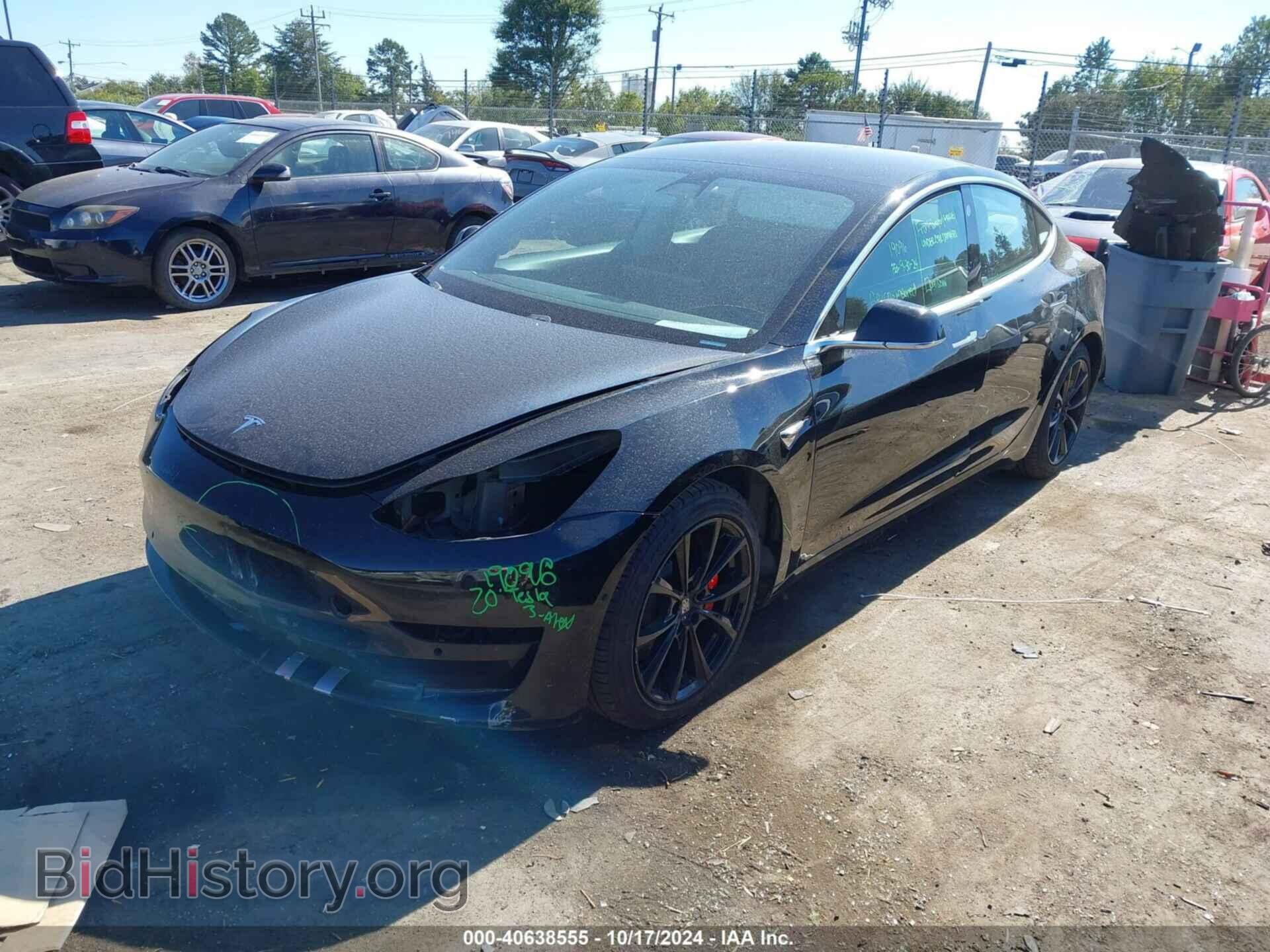 2020 TESLA MODEL 3 - VIN: 5YJ3E1EC2LF736063 - Фото 2