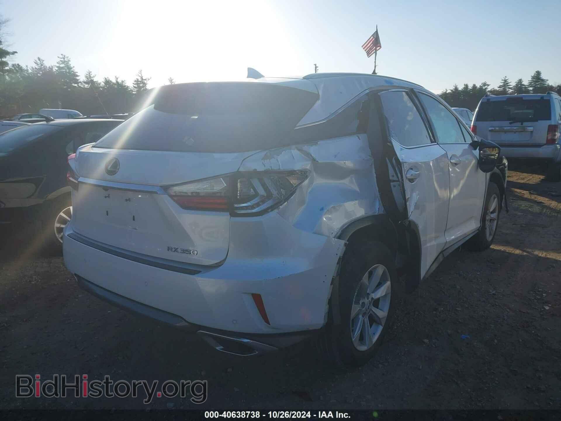 2017 LEXUS RX 350 - VIN: 2T2BZMCA2HC054293 - Фото 4