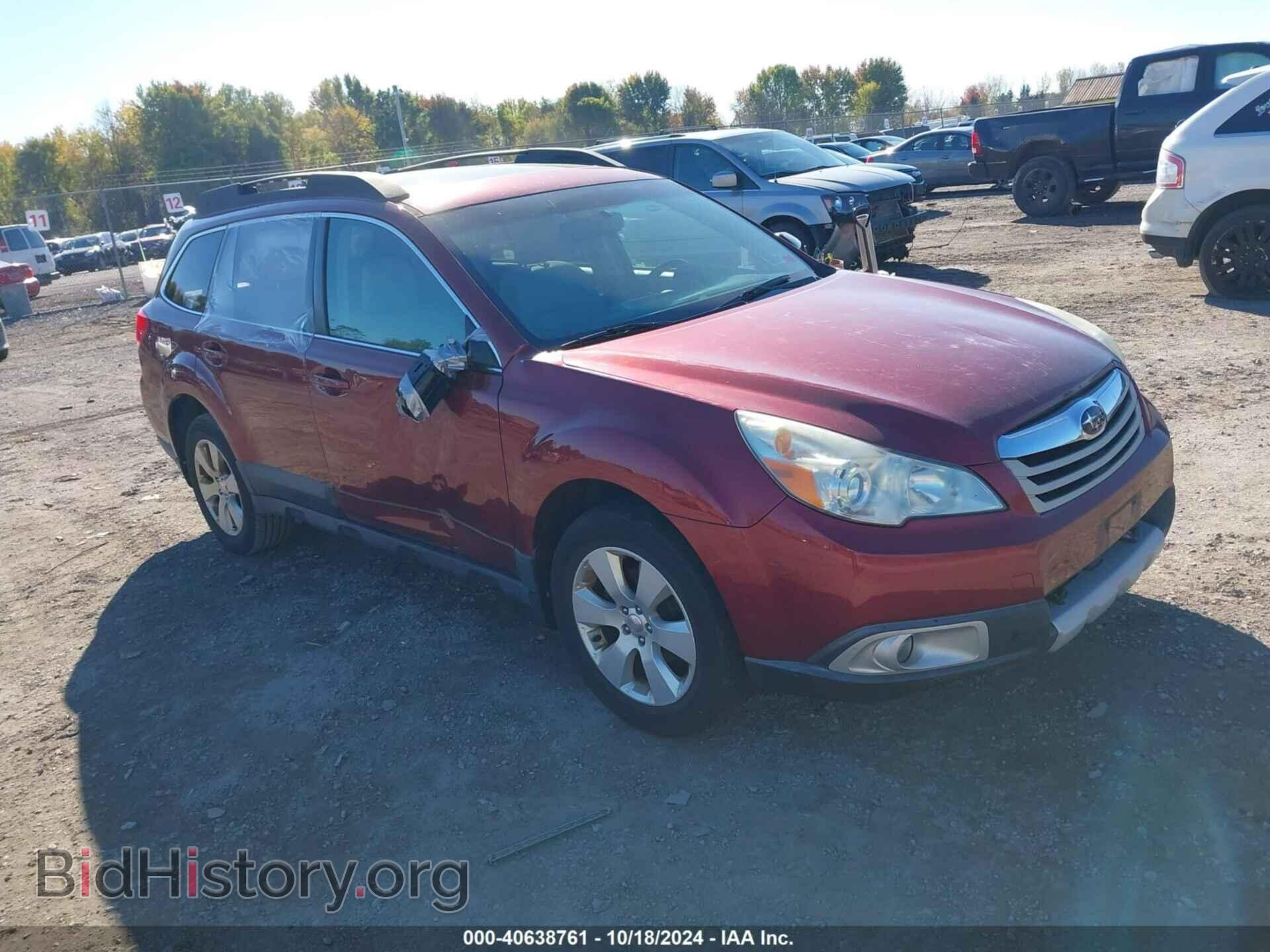 Фотография 4S4BRBKC8B3326286 - SUBARU OUTBACK 2011