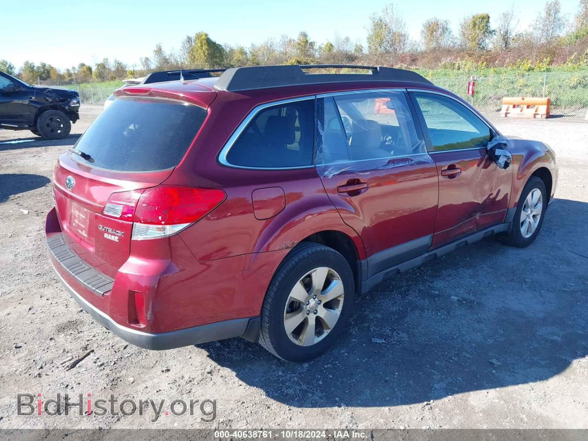 2011 SUBARU OUTBACK - VIN: 4S4BRBKC8B3326286 - Фото 4