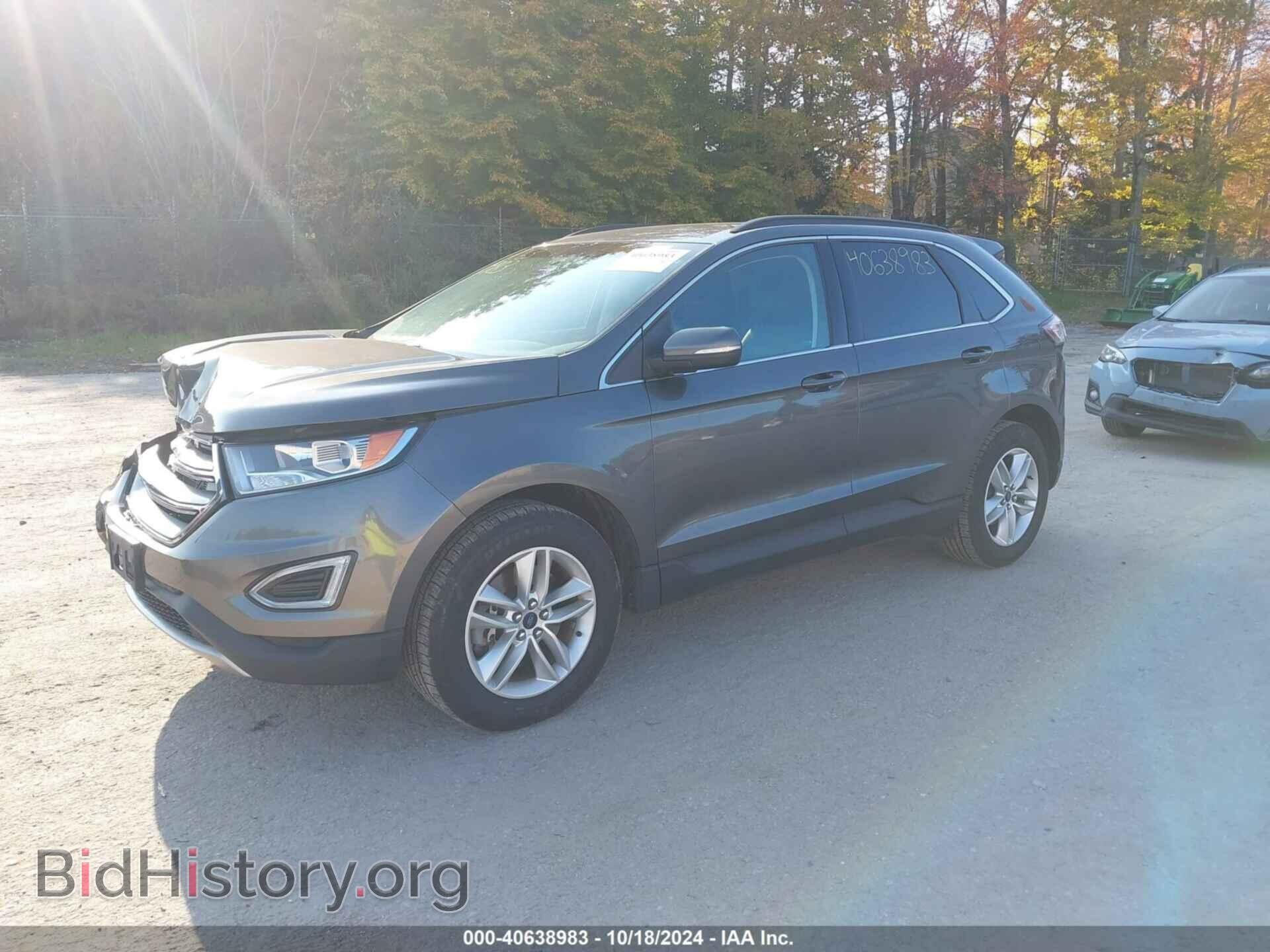 2015 FORD EDGE - VIN: 2FMTK4J85FBC40697 - Фото 2
